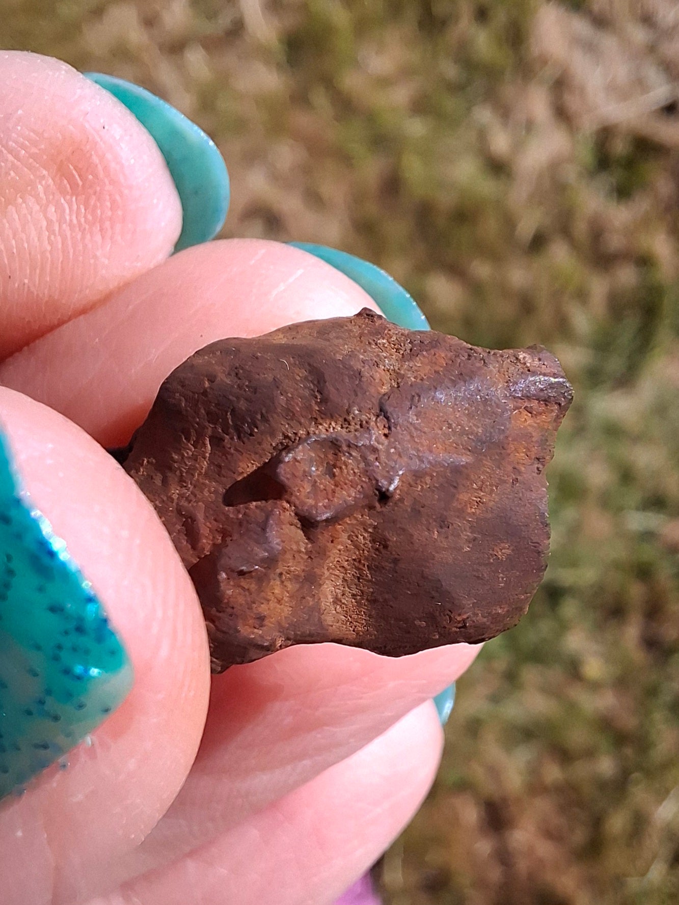 Gebel Kamil Iron Meteorite, 8.29g (Ref: K34)