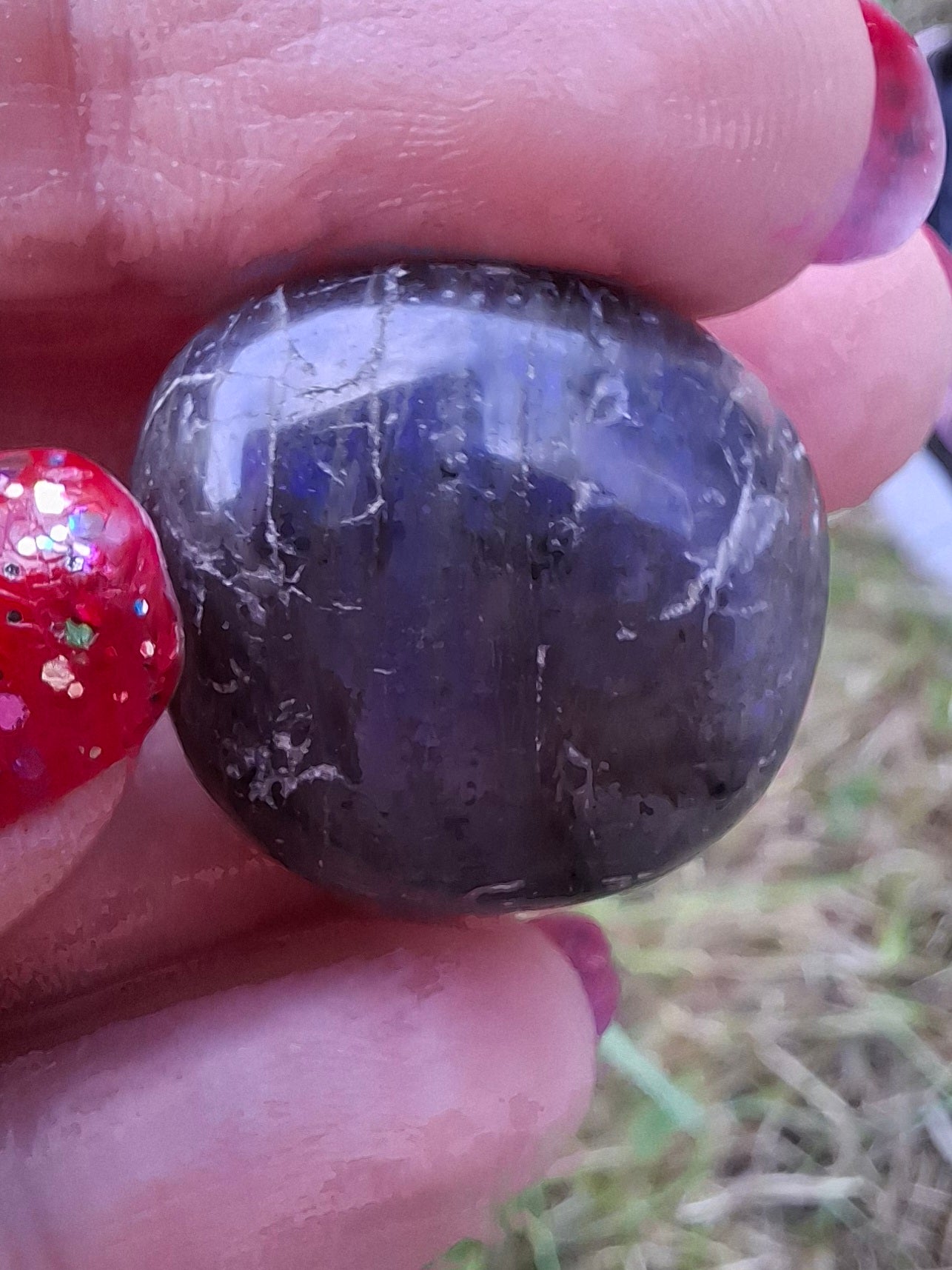 Labradorite, Tumble Stone, Crystal (Ref: T209)