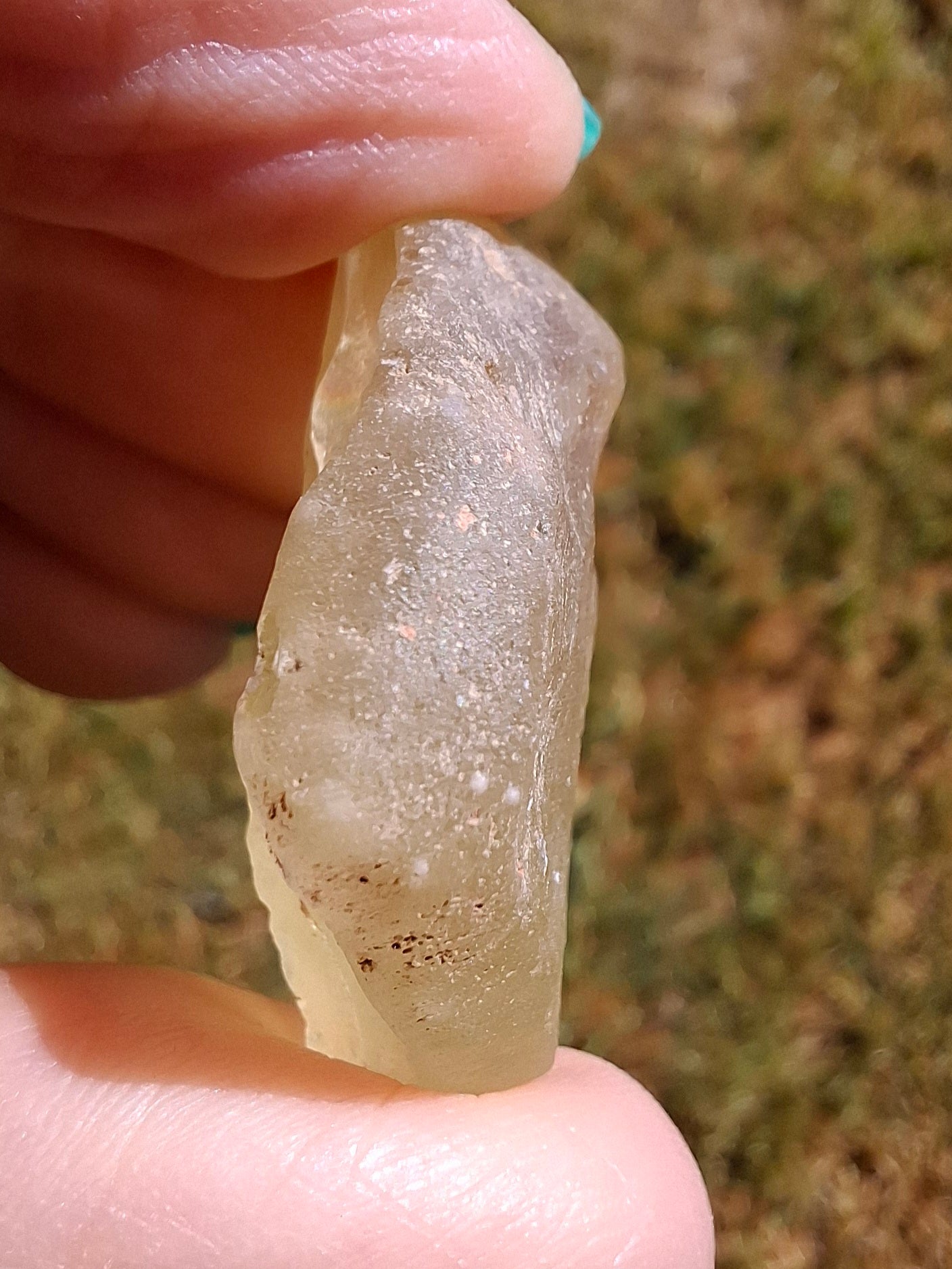 Libyan Desert Glass Piece, 12.30g, Tektite