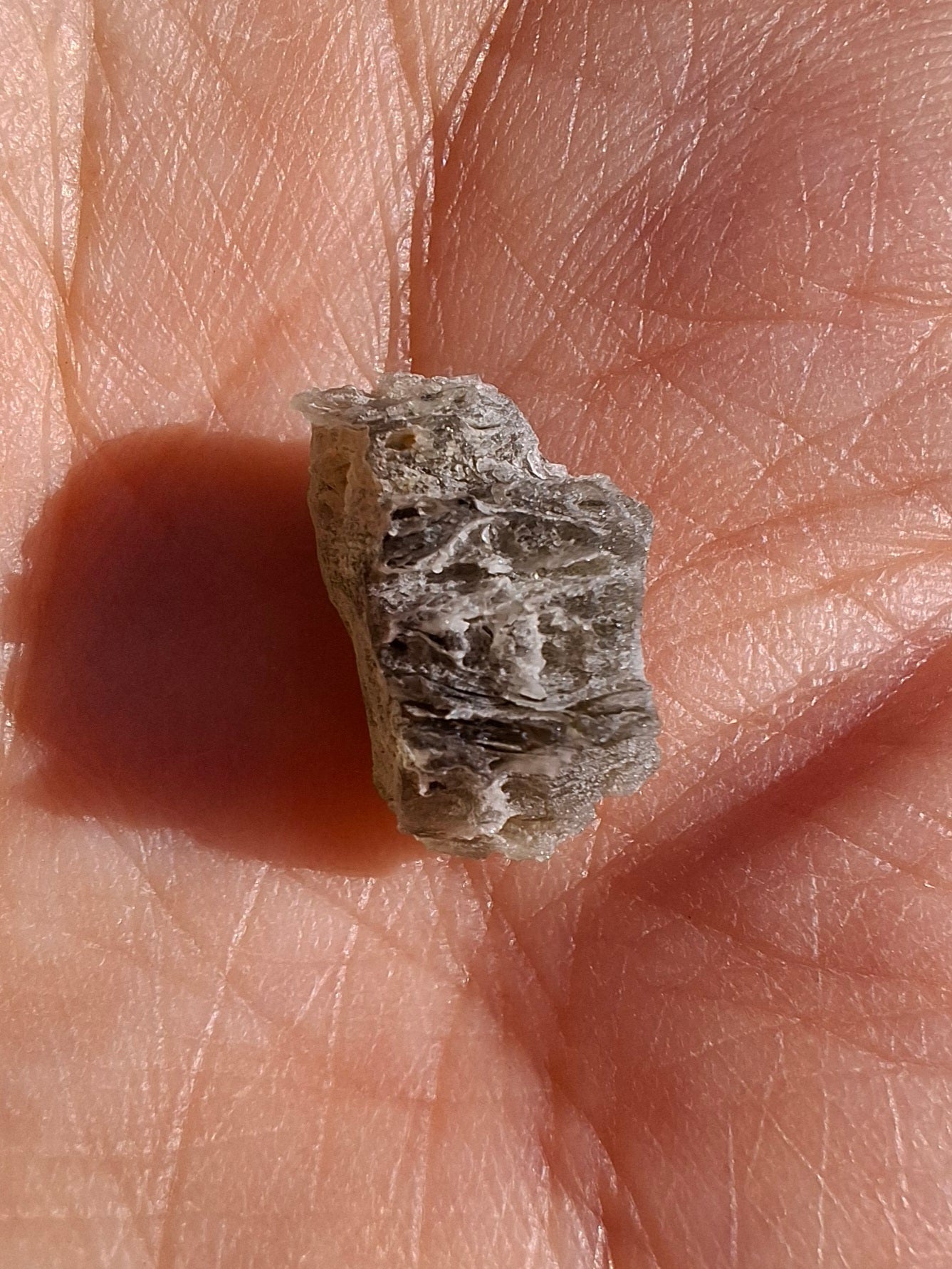 Moldavite Piece, SNOWFLAKE, FROSTED, BRUSNA, Tektite (Ref: 1493)