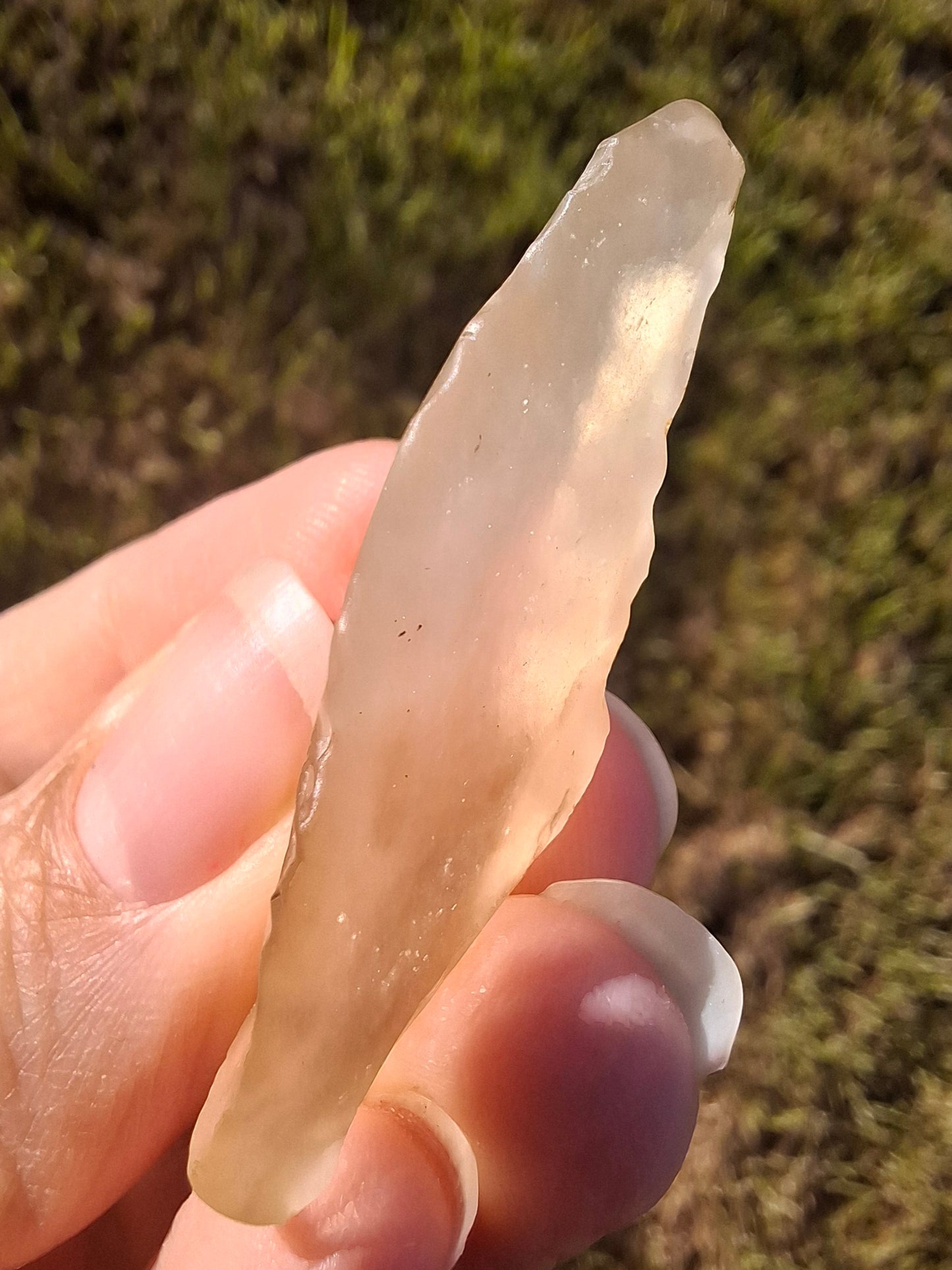 Libyan Desert Glass Piece, 7.46g, Tektite (Ref: LE5)