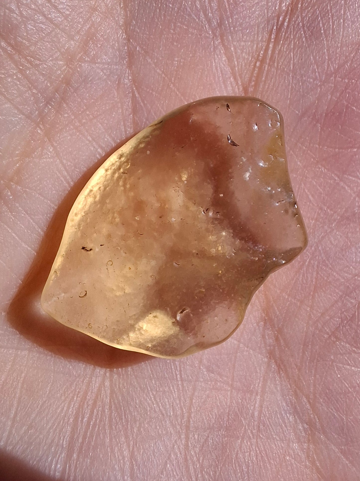 Libyan Desert Glass Piece, 3.77g, Tektite