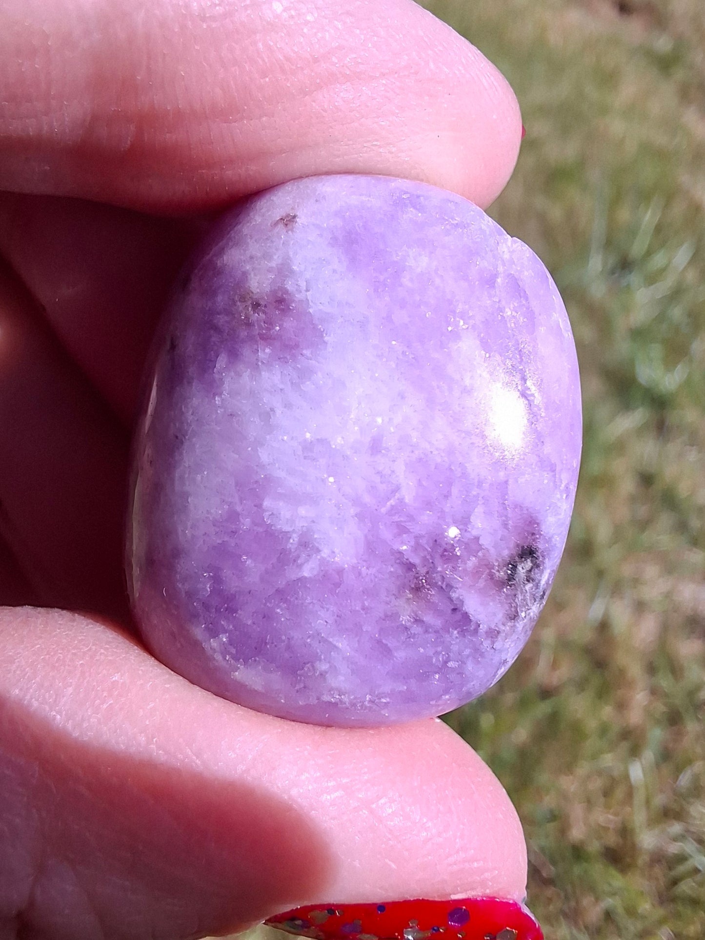 Lepidolite, Tumble Stone, Crystal (Ref: T115)