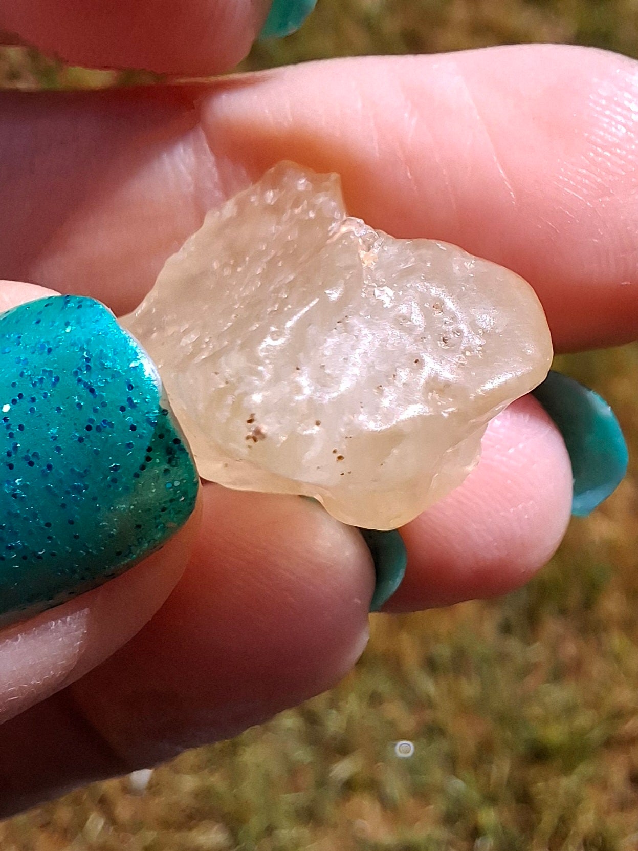 Libyan Desert Glass Piece, 4.29g, Tektite