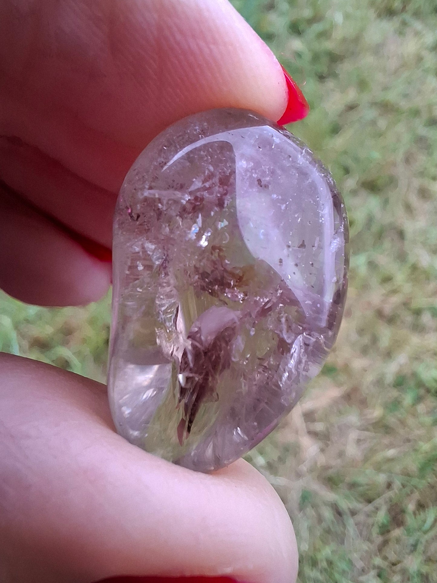 Smoky Quartz, Tumble Stone, Crystal (Ref: T102)