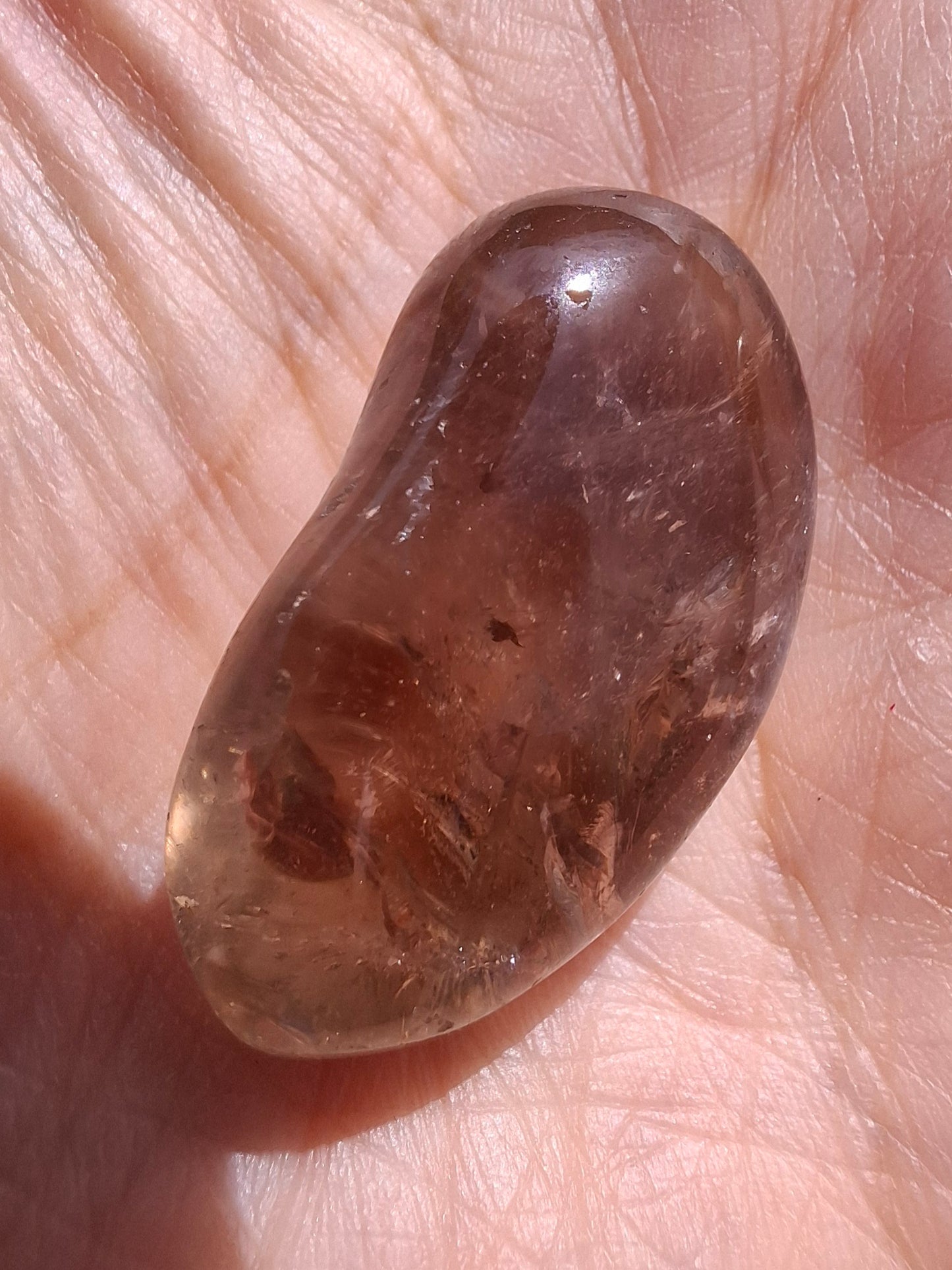 Smoky Quartz, Tumble Stone, Crystal (Ref: T104)