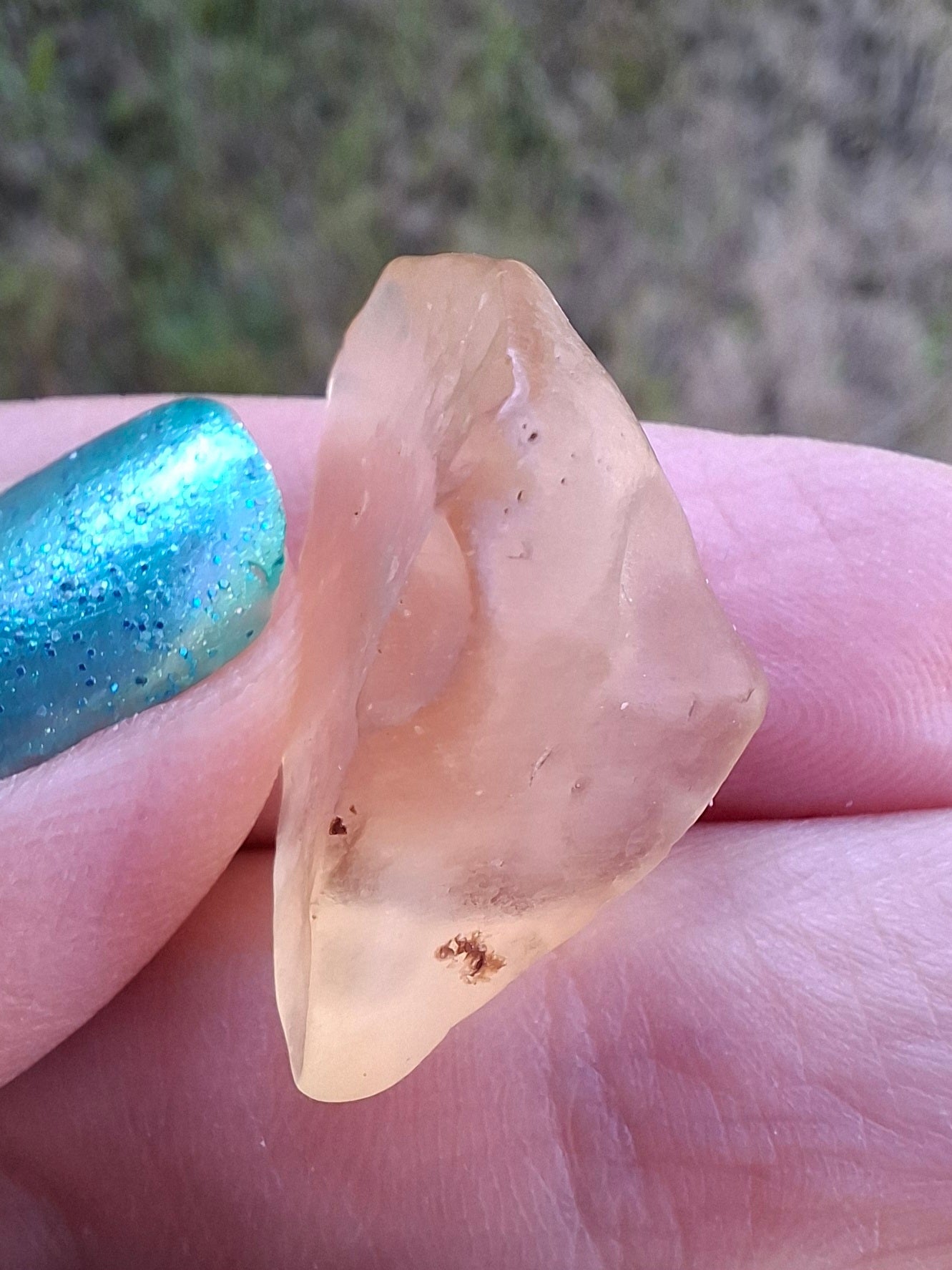 Libyan Desert Glass Piece, 4.76g, Tektite