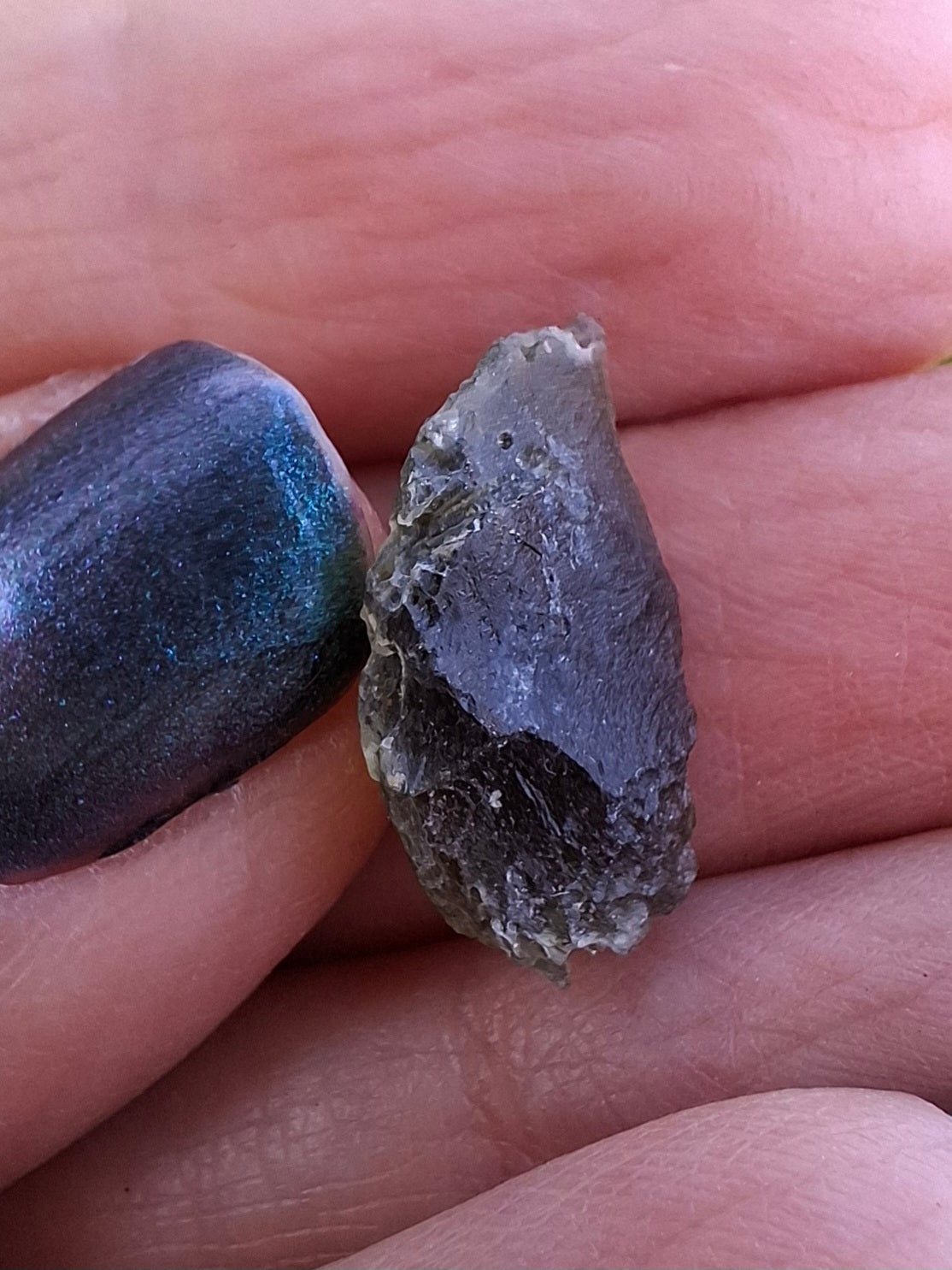Moldavite Piece, 1.16g, Tektite (Ref: 1393)