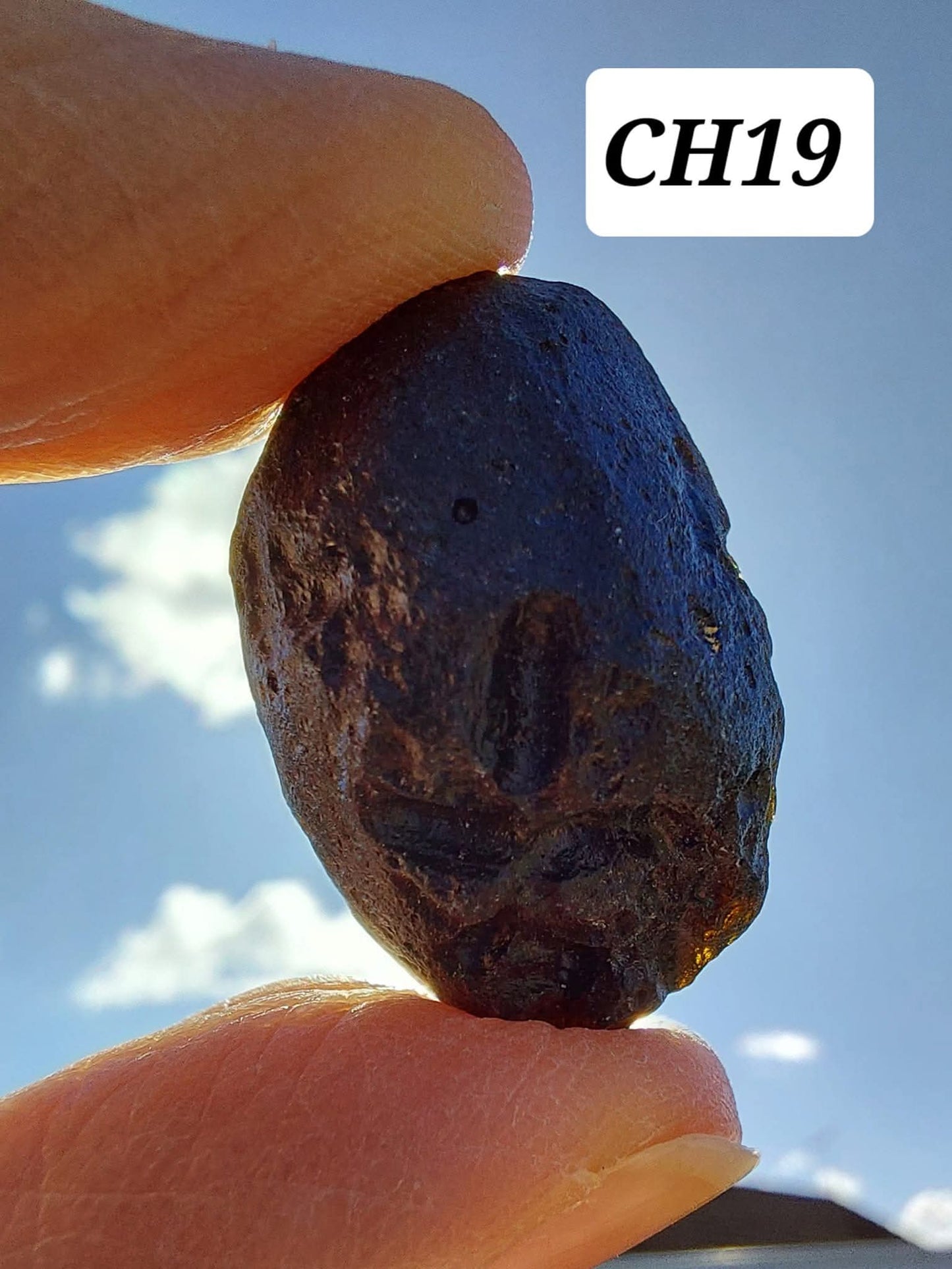 Guang Dong (Chinese), 10.55g, Tektite