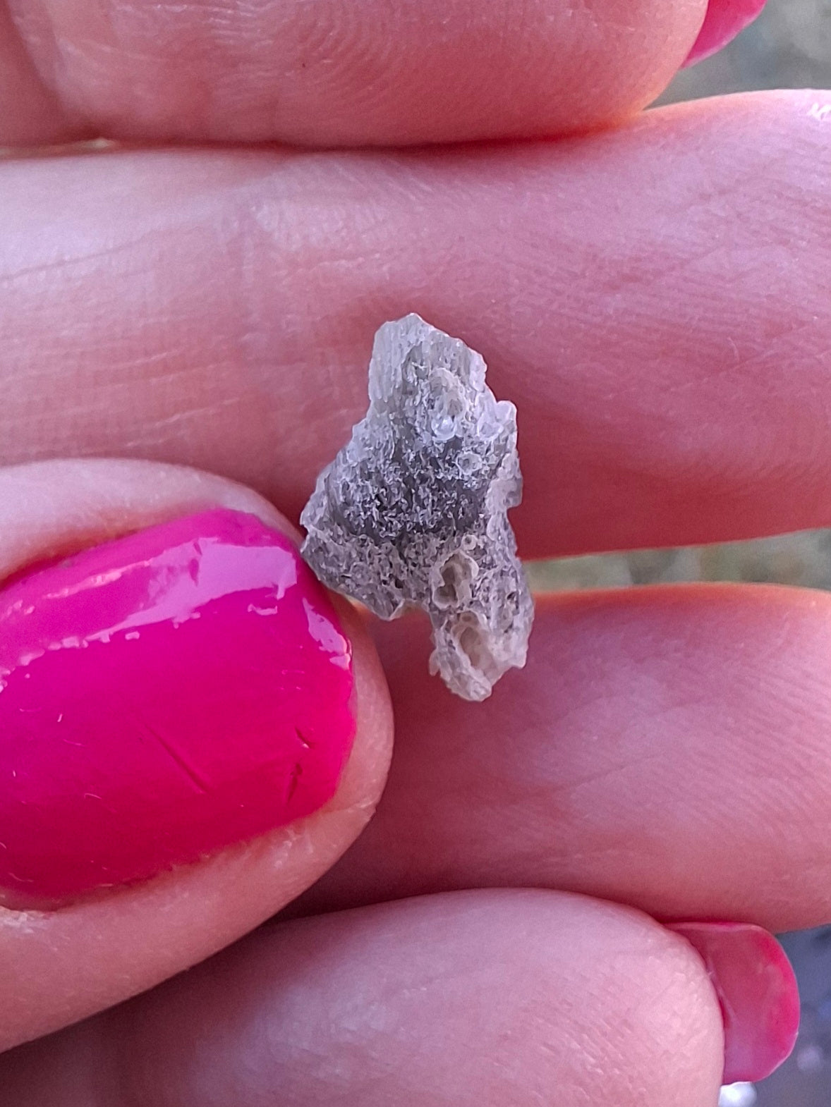 Moldavite Piece, SNOWFLAKE, FROSTED, BRUSNA, 0.64g, Tektite (Ref: 1502)