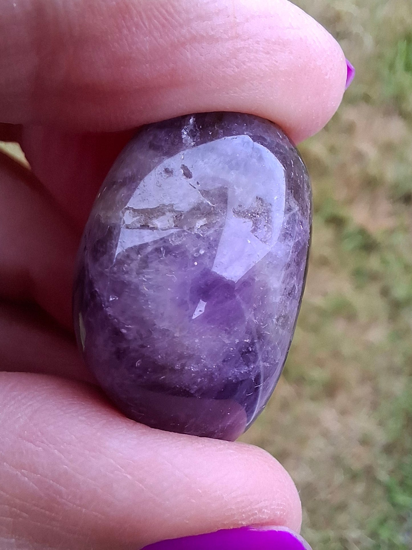 Amethyst, Tumble Stone, Crystal (Ref: T16)