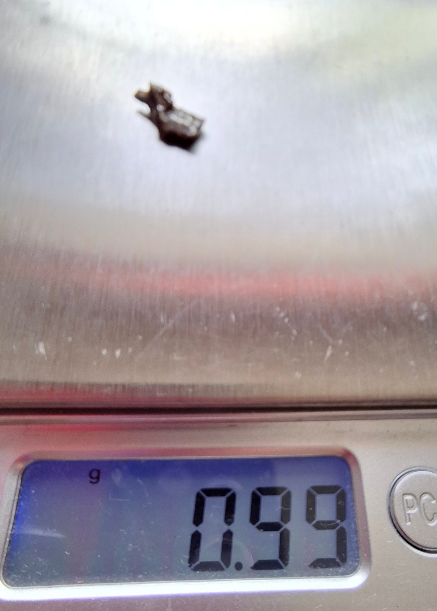 Campo del Cielo, 0.99g, Nickel Iron Meteorite (Ref: C5)