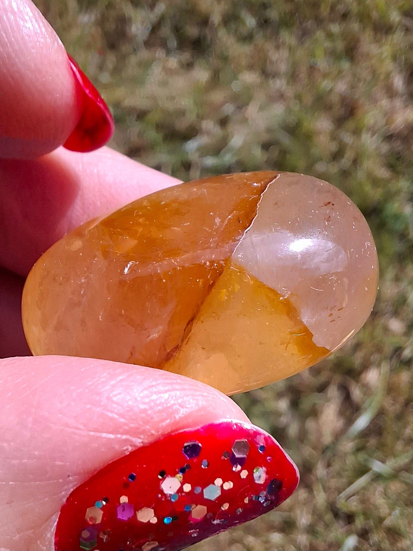 Golden Healer, Tumble Stone, Crystal (Ref: T190)