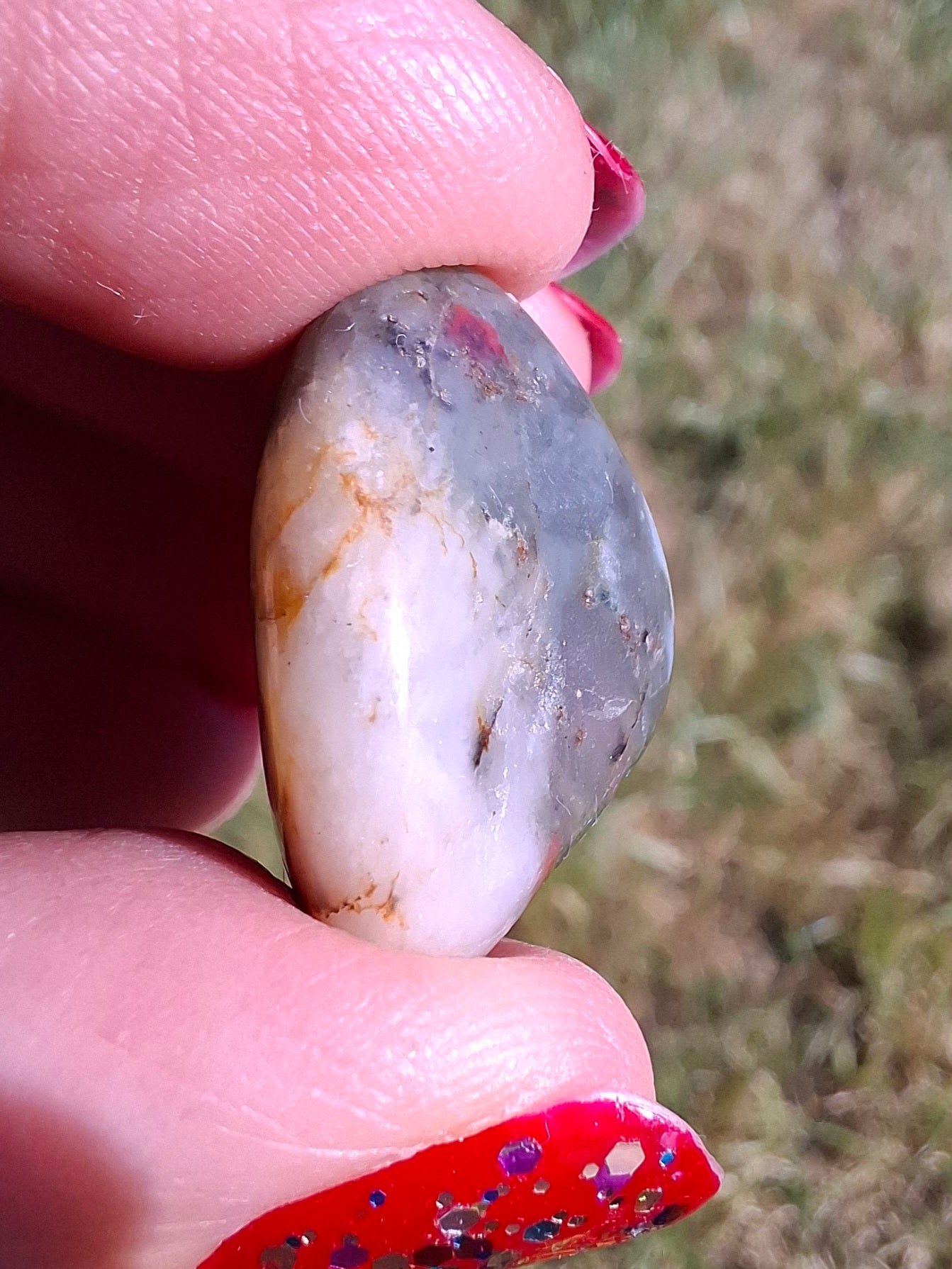 African Blood Stone, Tumble Stone, Crystal (Ref: T174)