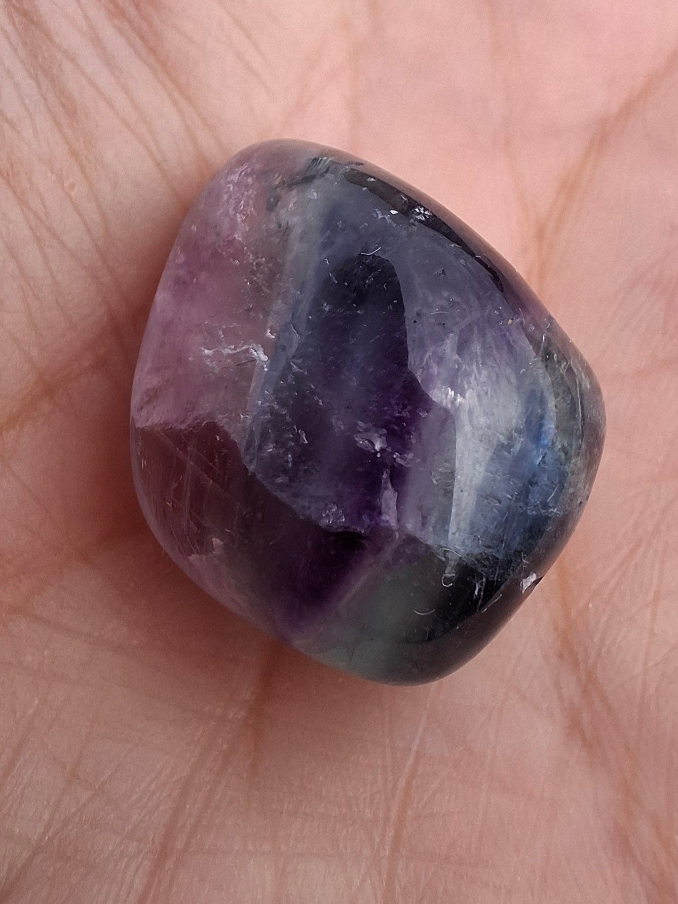Fluorite, Tumble Stone, Crystal (Ref: T53)
