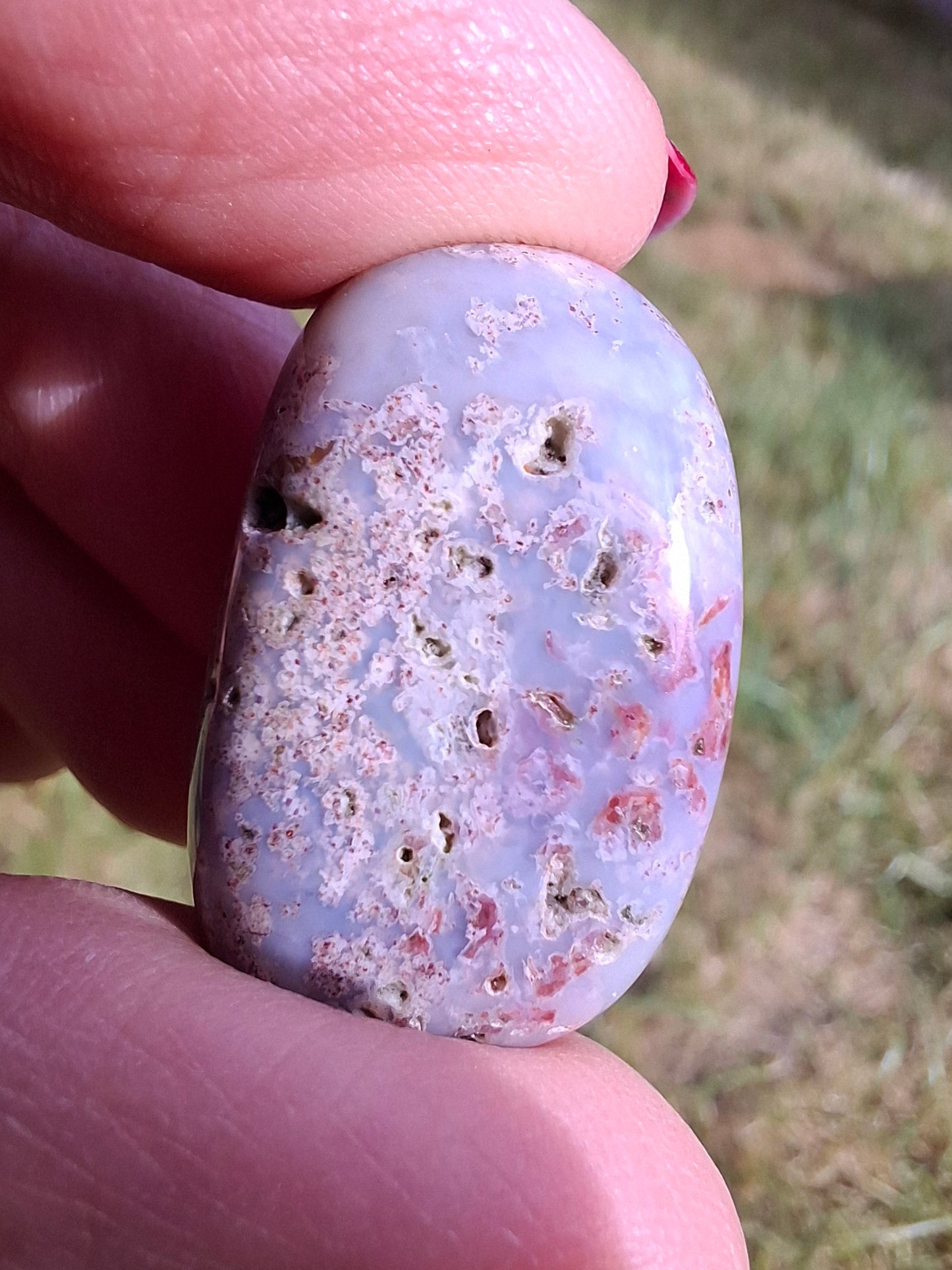 Ocean Jasper, Tumble Stone, Crystal (Ref: T203)