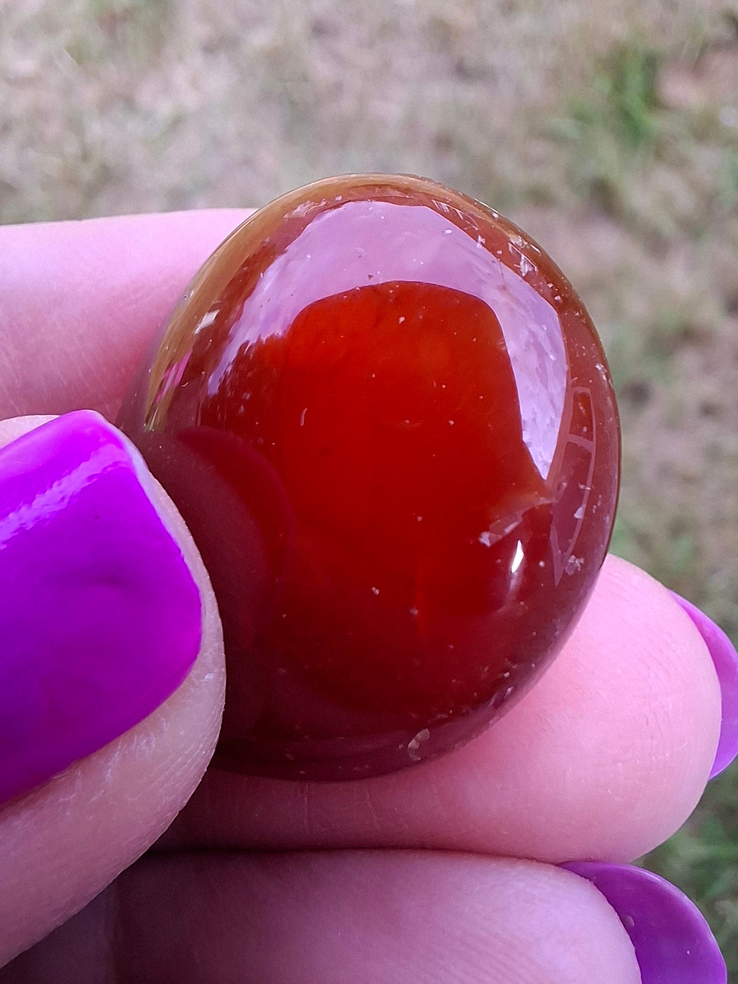 Carnelian, Tumble Stone, Crystal (Ref: T67)