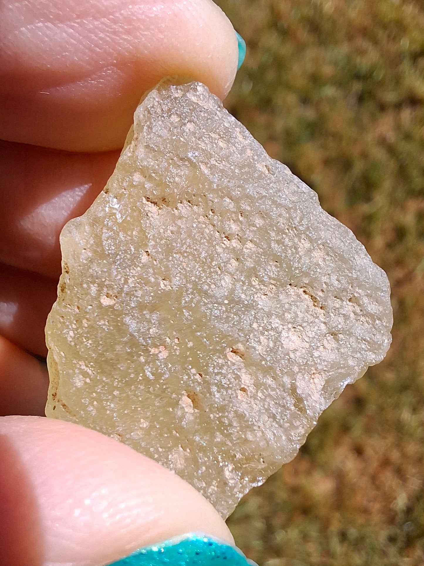 Libyan Desert Glass Piece, 10.15g, Tektite