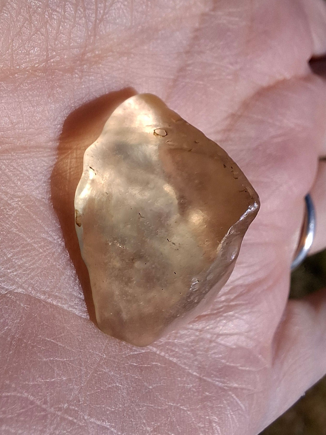 Libyan Desert Glass Piece, 4.76g, Tektite