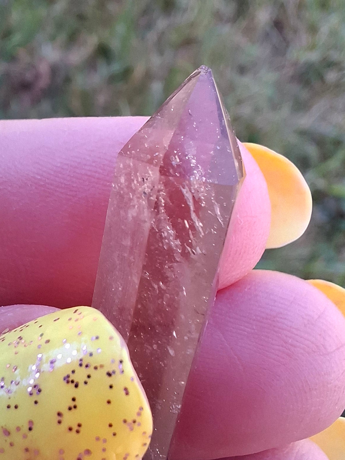 Libyan Desert Glass DT Carving, 3.93g, Tektite (Ref: LDT3)