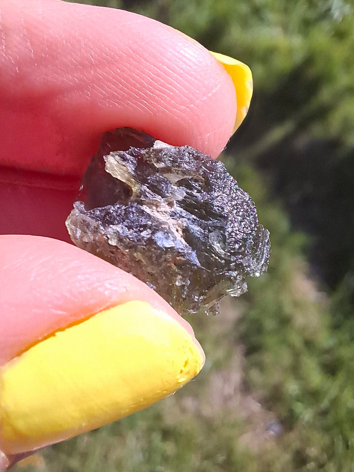 Moldavite Piece, 1.61g, Tektite (Ref: 1517)