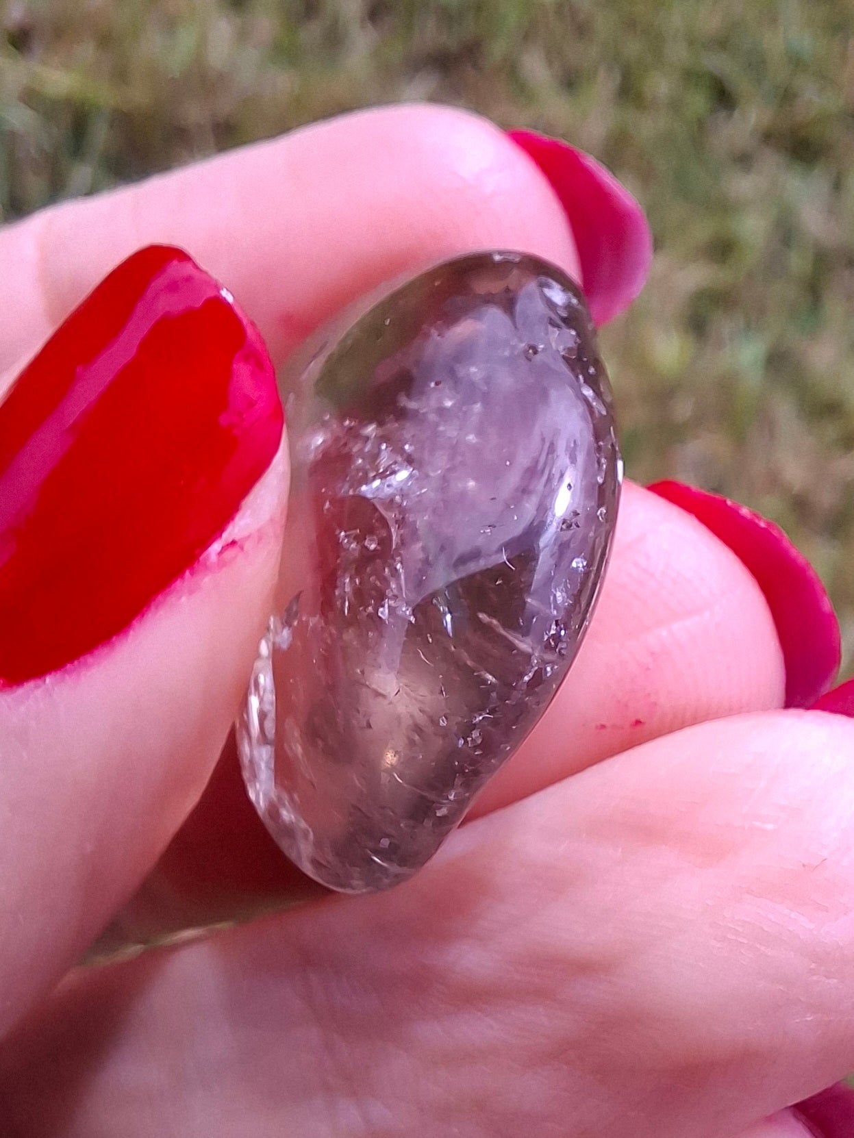 Smoky Quartz, Tumble Stone, Crystal (Ref: T101)