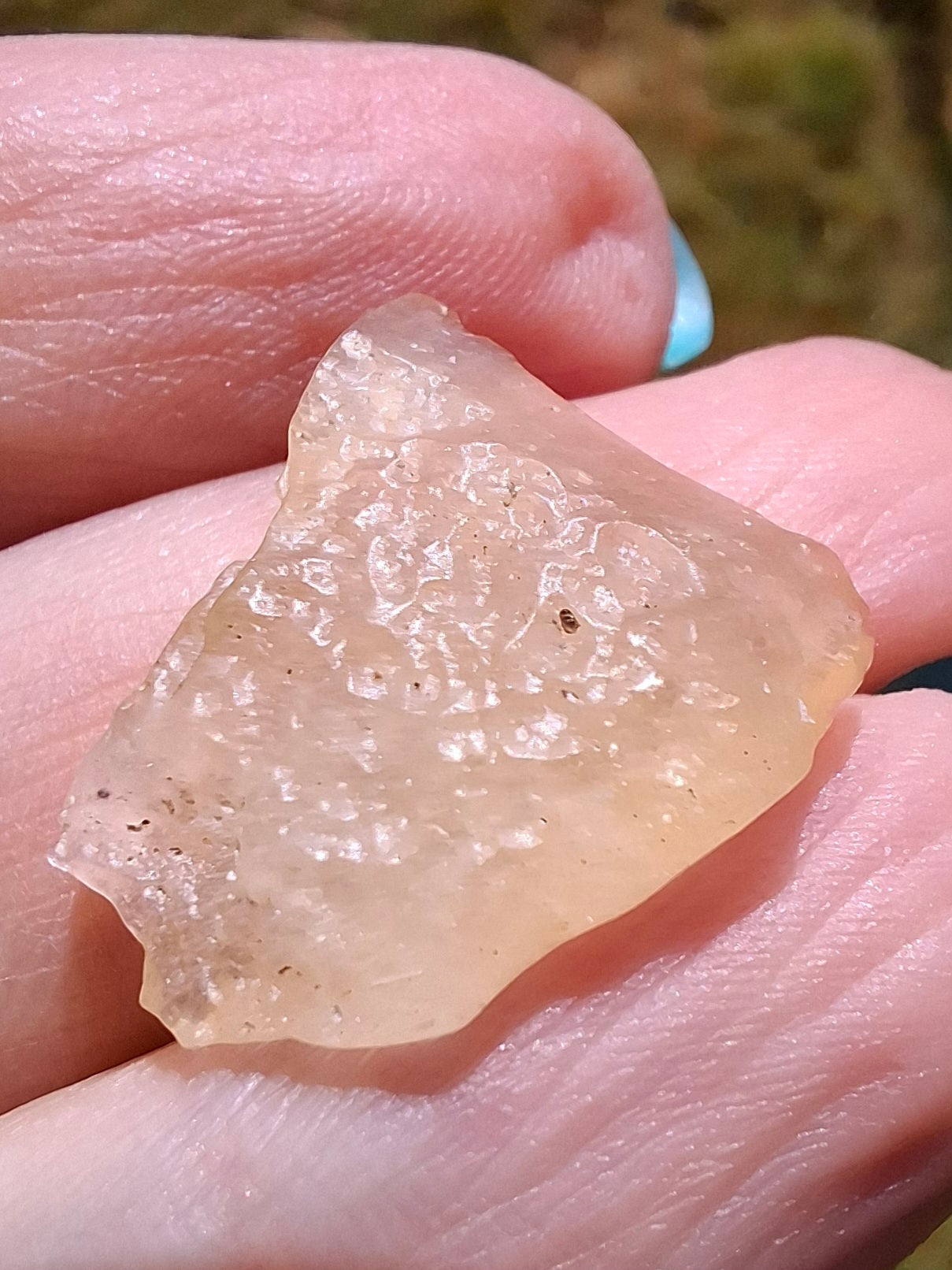Libyan Desert Glass Piece, 2.09g, Tektite