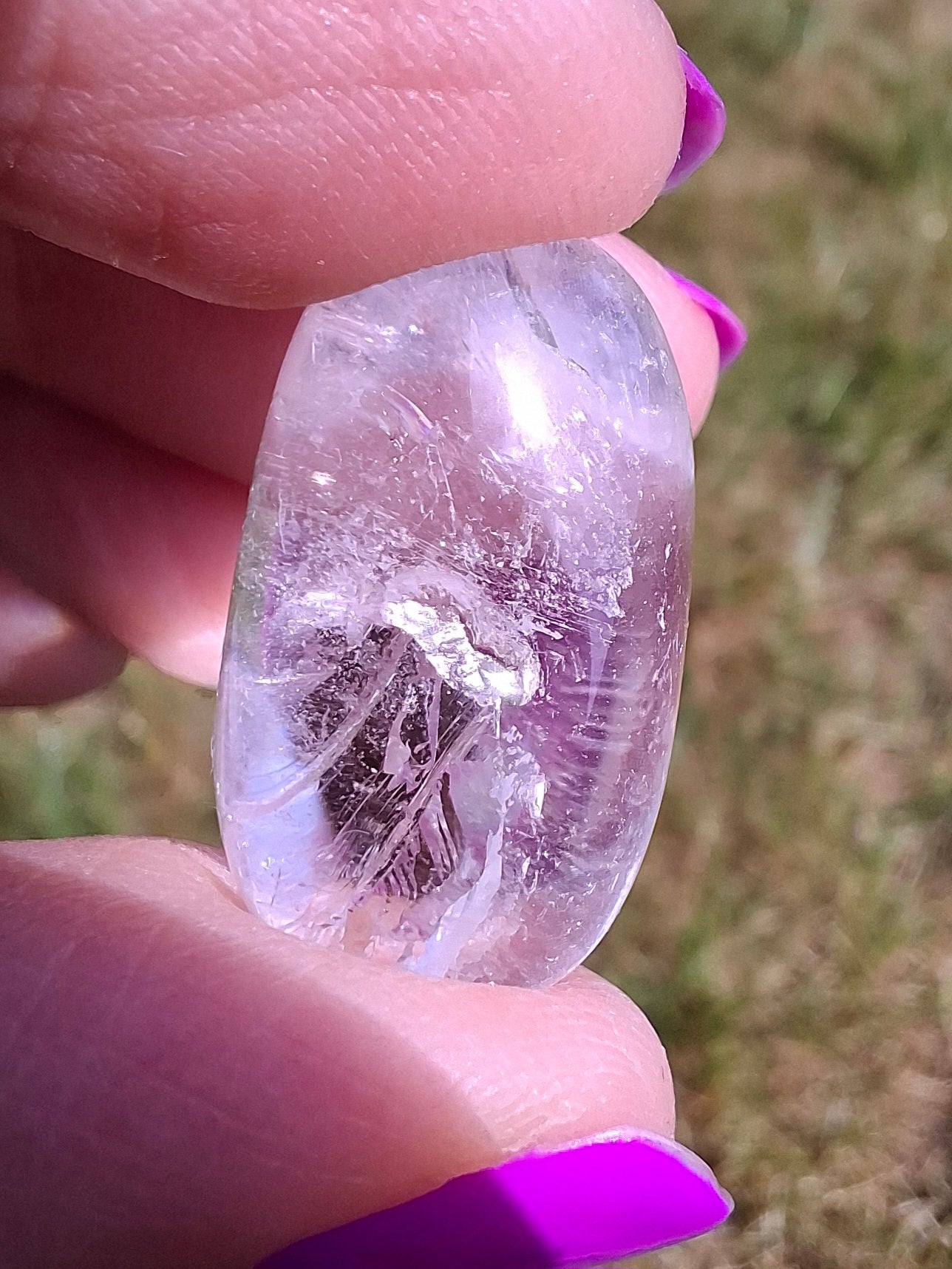 Clear Quartz, Tumble Stone, Crystal (Ref: T32)