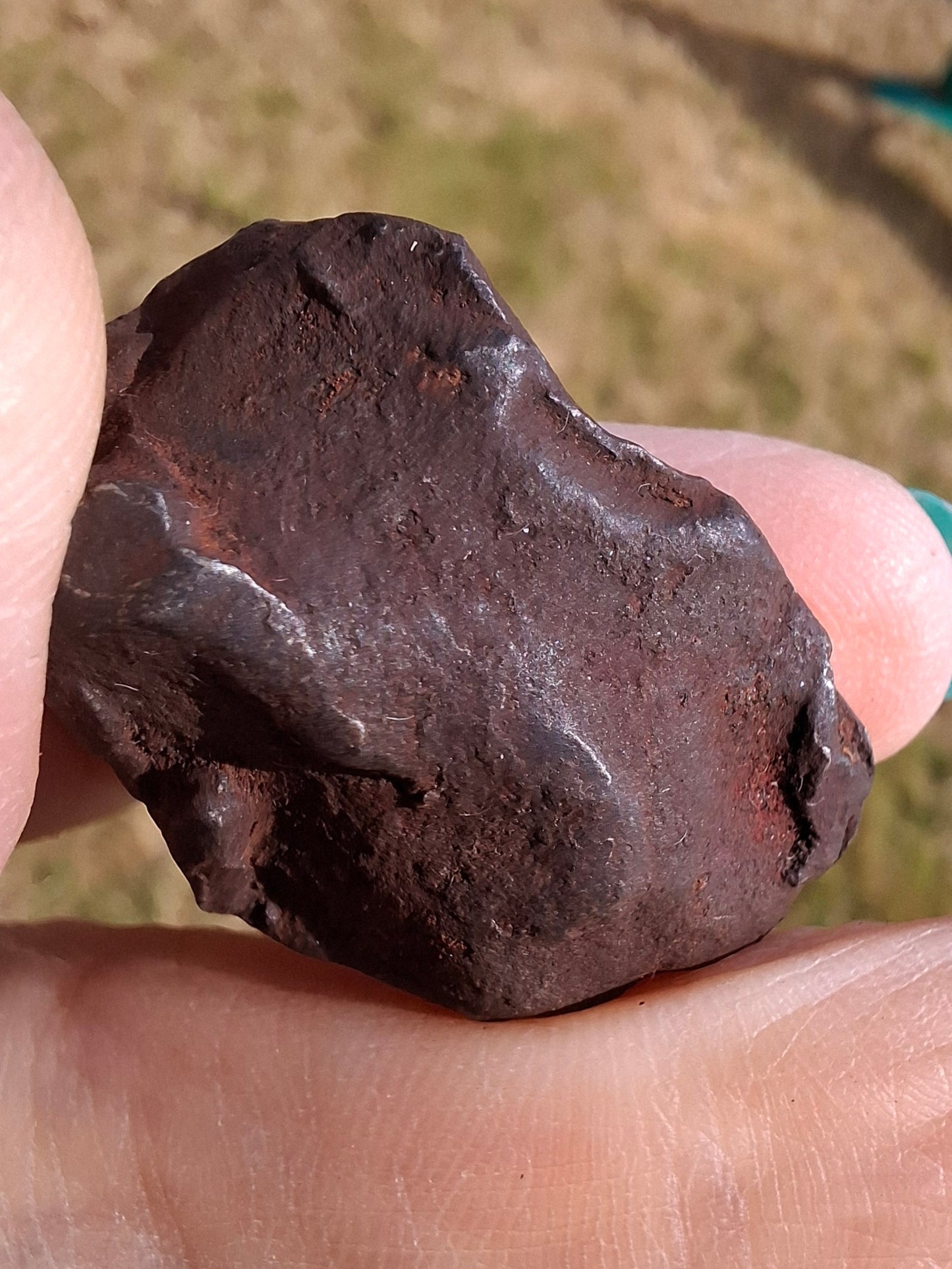 Gebel Kamil Iron Meteorite, 40.04g (Ref: K20)