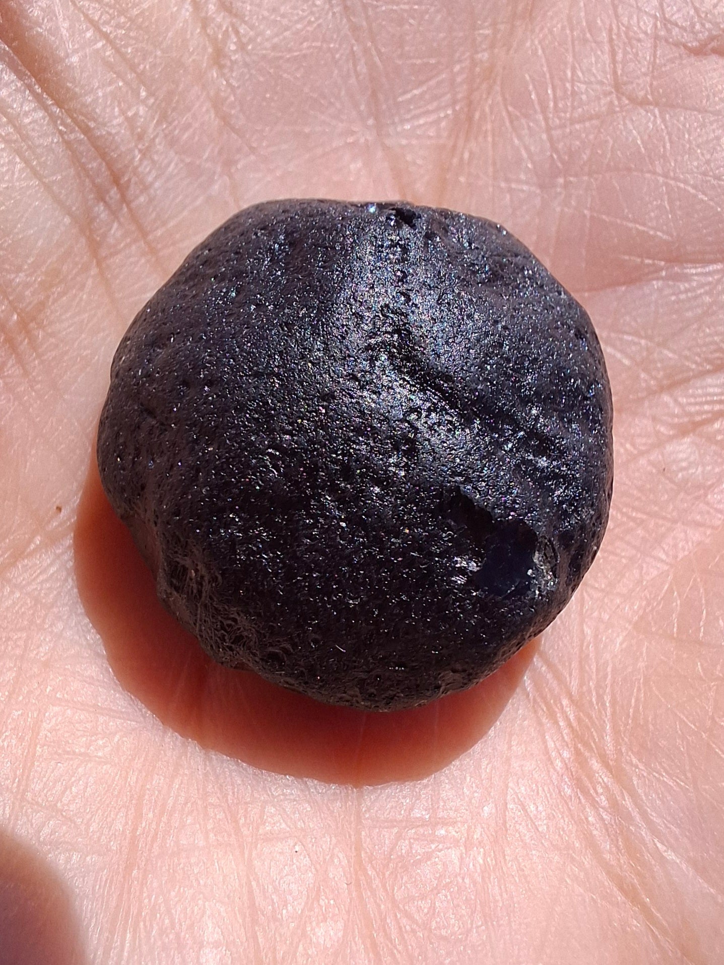 Philippinite (Rizalite), 9.24g, Tektite