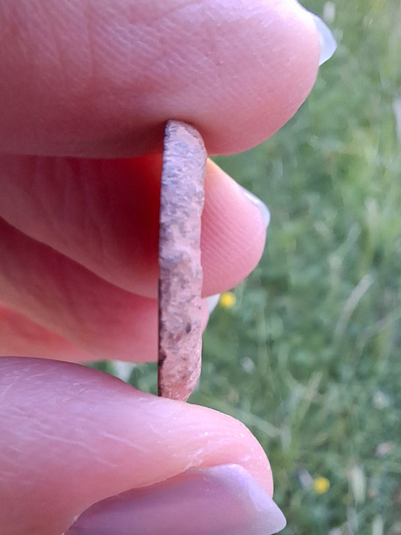 Small Haematite Ammonite HALF, 1.66g, Fossil (Ref: MA2)