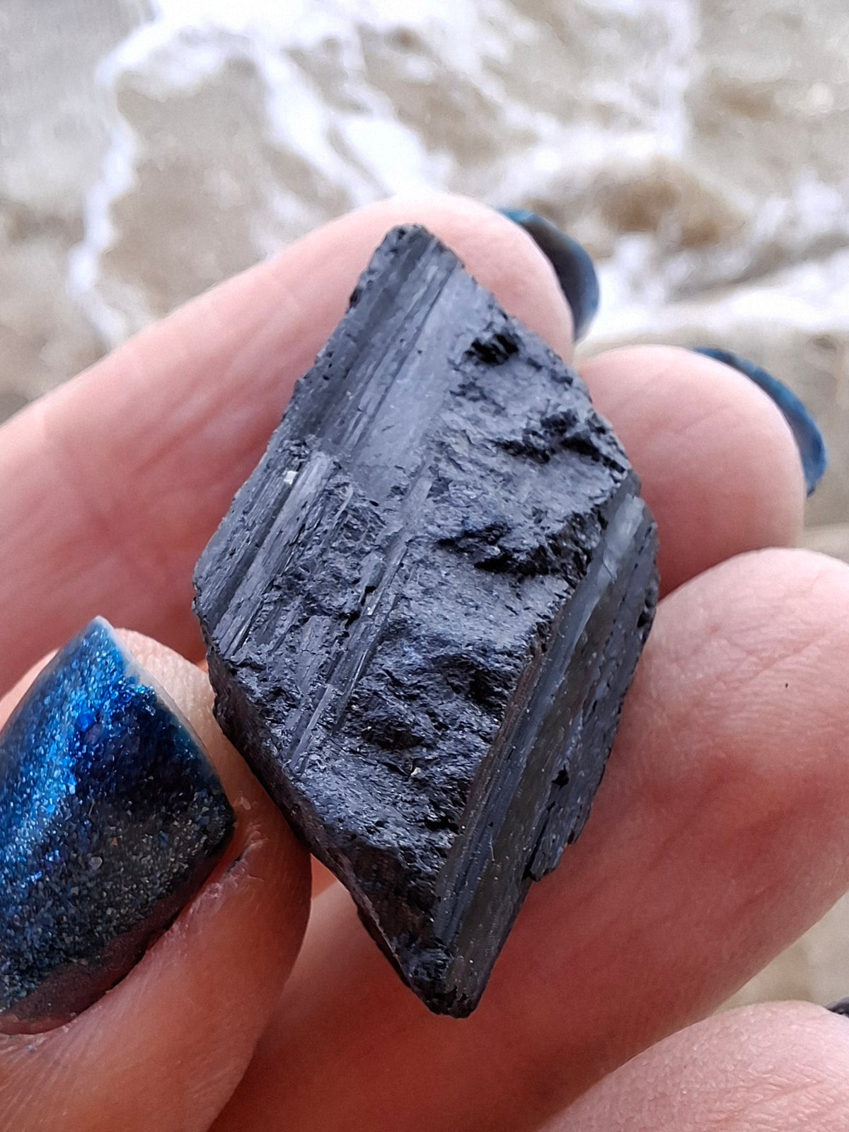 Black Tourmaline RAW, 12.40g, Crystal (Ref: RBT2)