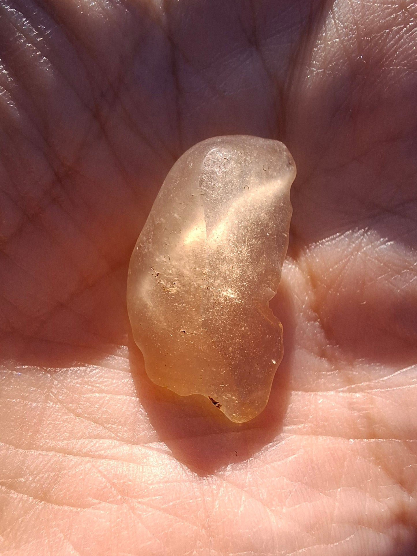 Libyan Desert Glass Piece, 2.27g, Tektite