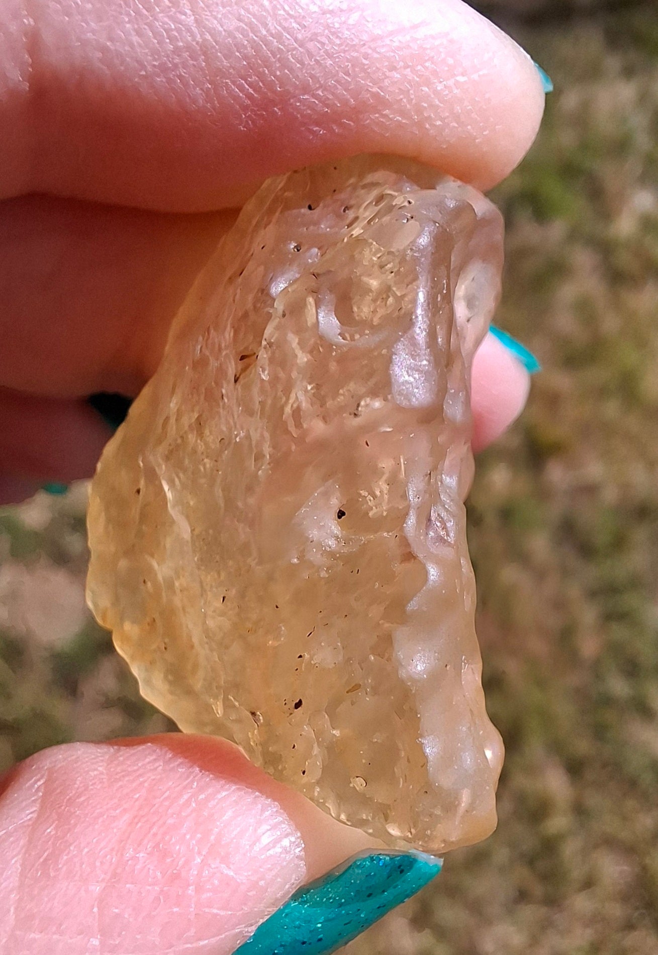 Libyan Desert Glass Piece, 10.00g, Tektite