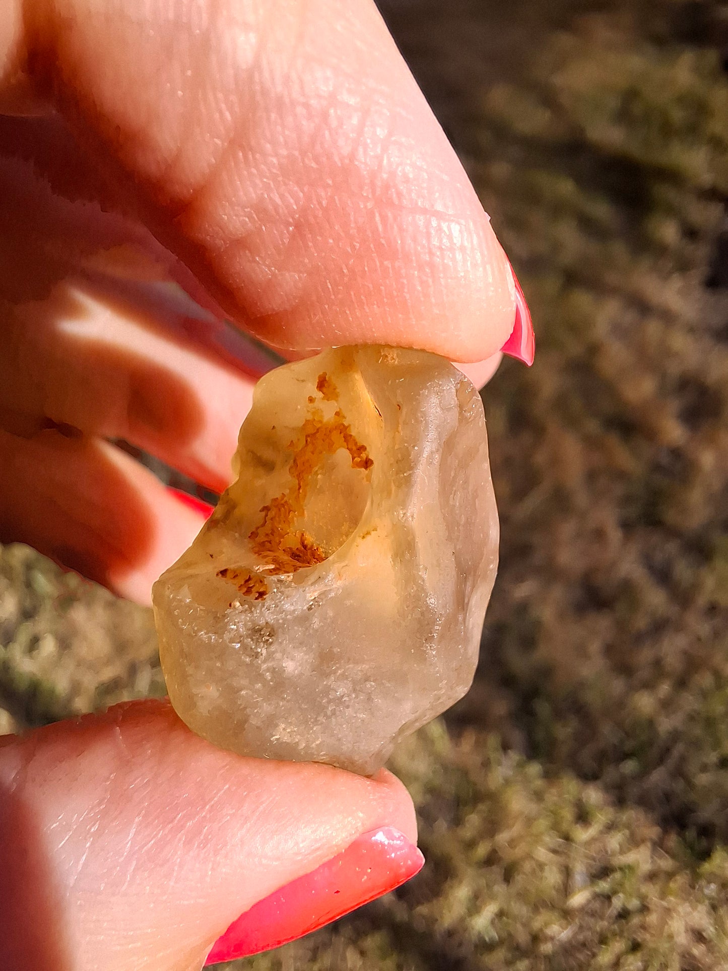Libyan Desert Glass (darker) Piece, 10.32g, Tektite (Ref: L1376)