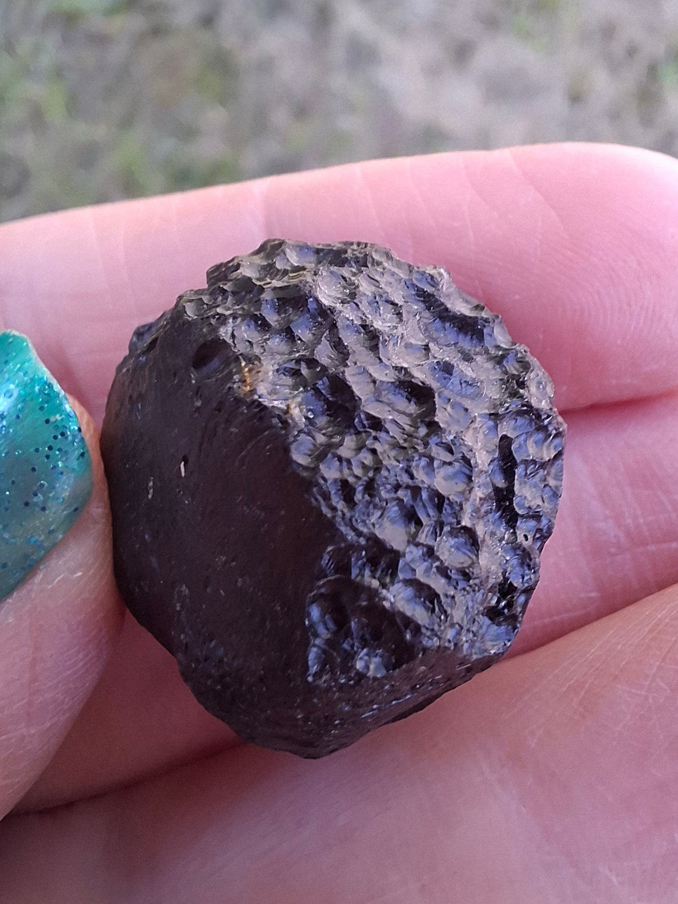 Guang Dong (Chinese), 12.96g, Tektite
