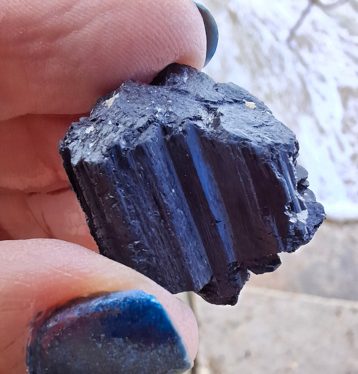Black Tourmaline RAW, 11.70g, Crystal (Ref: RBT6)