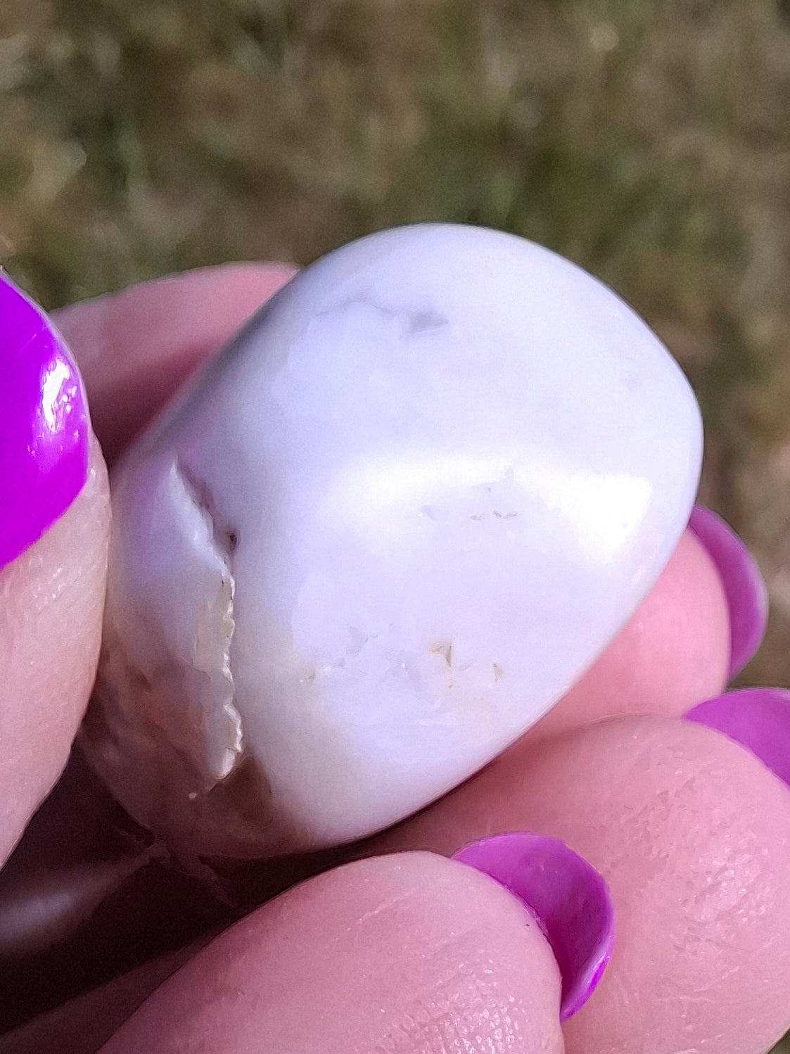 Howlite, Tumble Stone, Crystal (Ref: T40)