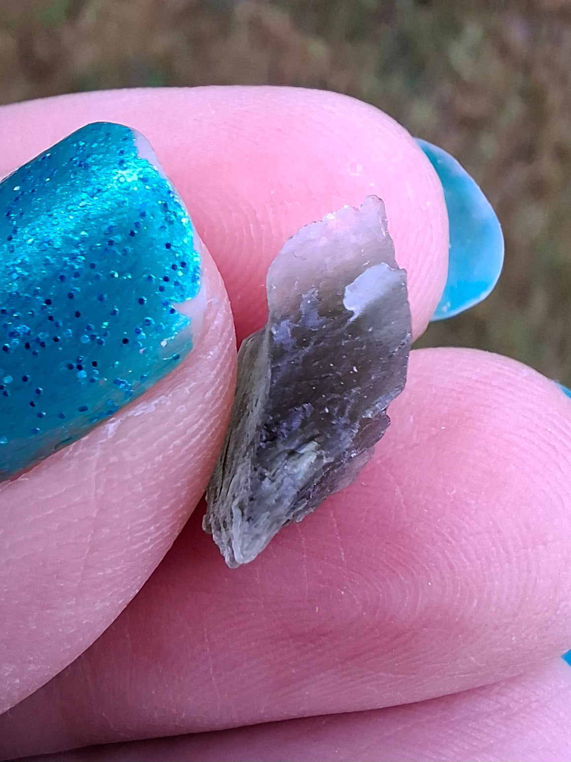 Moldavite Piece, 0.74g, Tektite (Ref: 1417)