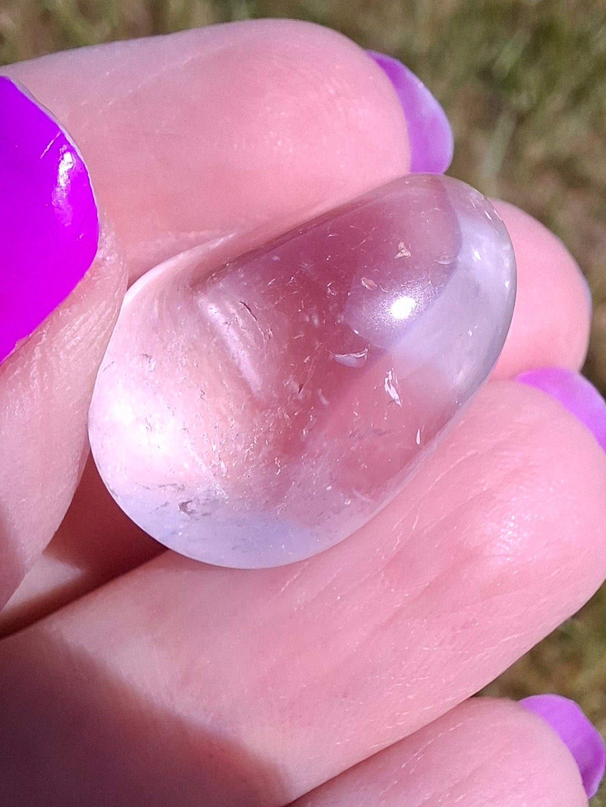 Clear Quartz, Tumble Stone, Crystal (Ref: T30)