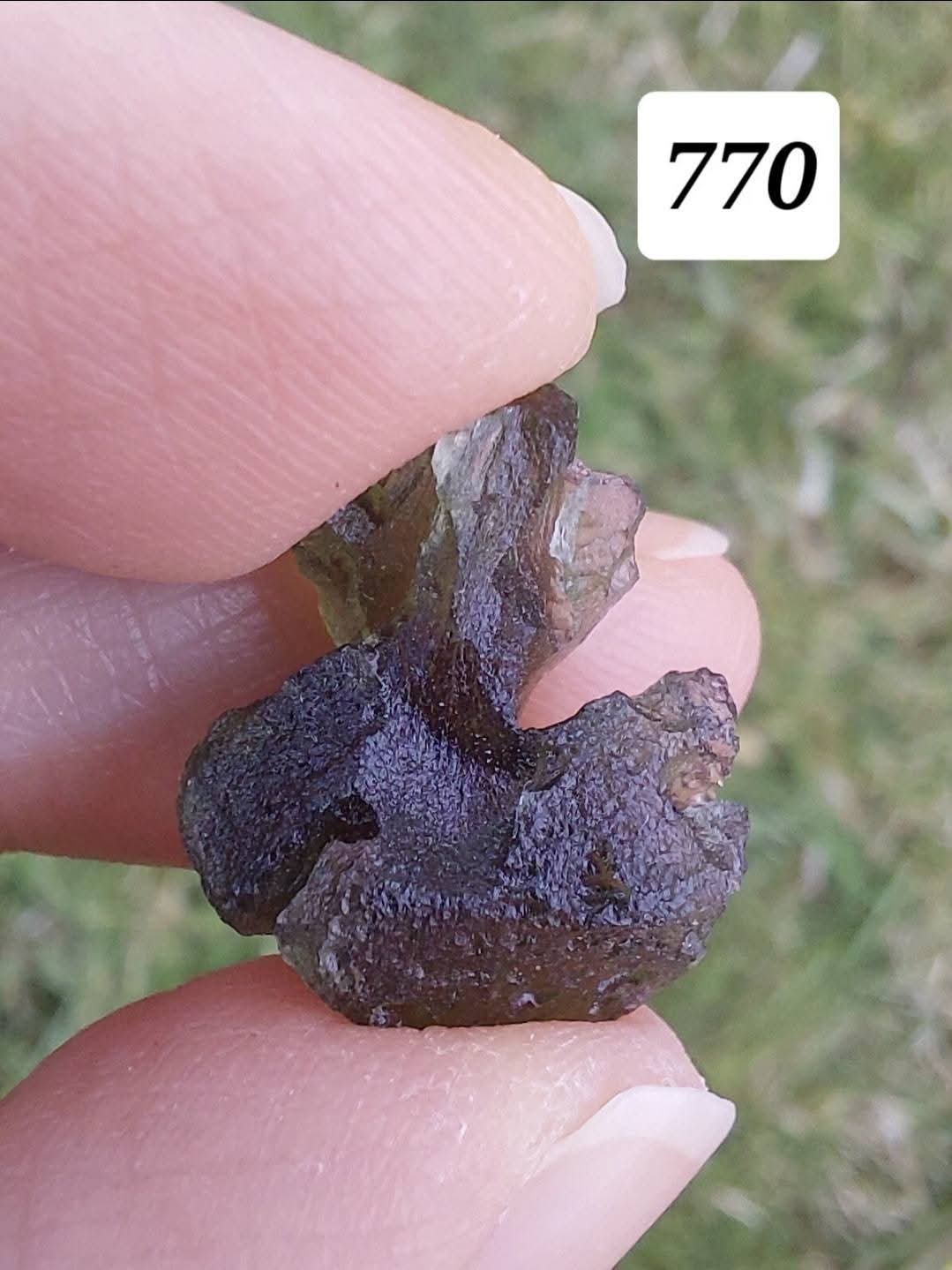 Moldavite Piece, 1.84g, Tektite (Ref: 770)