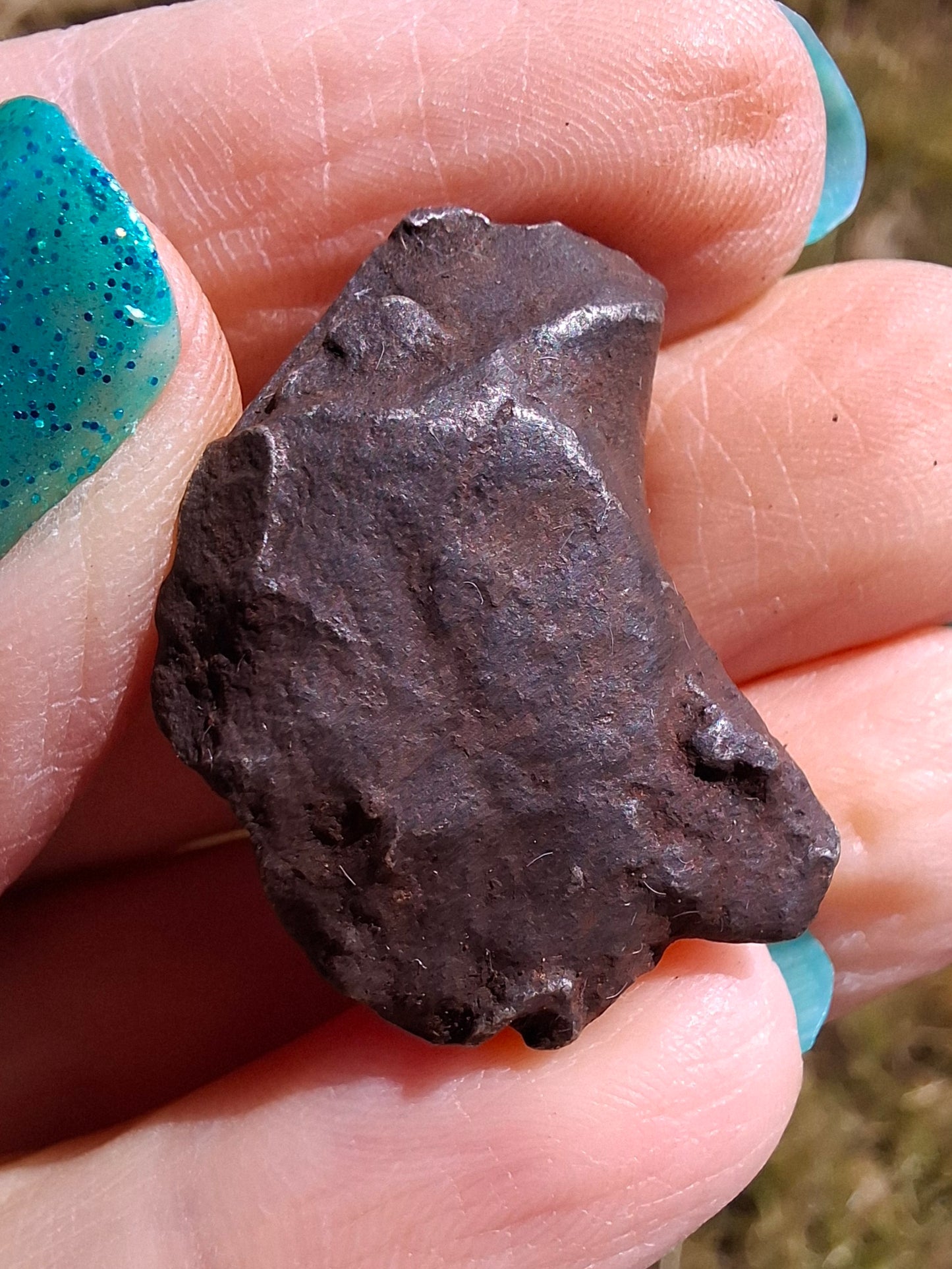 Gebel Kamil Iron Meteorite, 19.66g (Ref: K40)