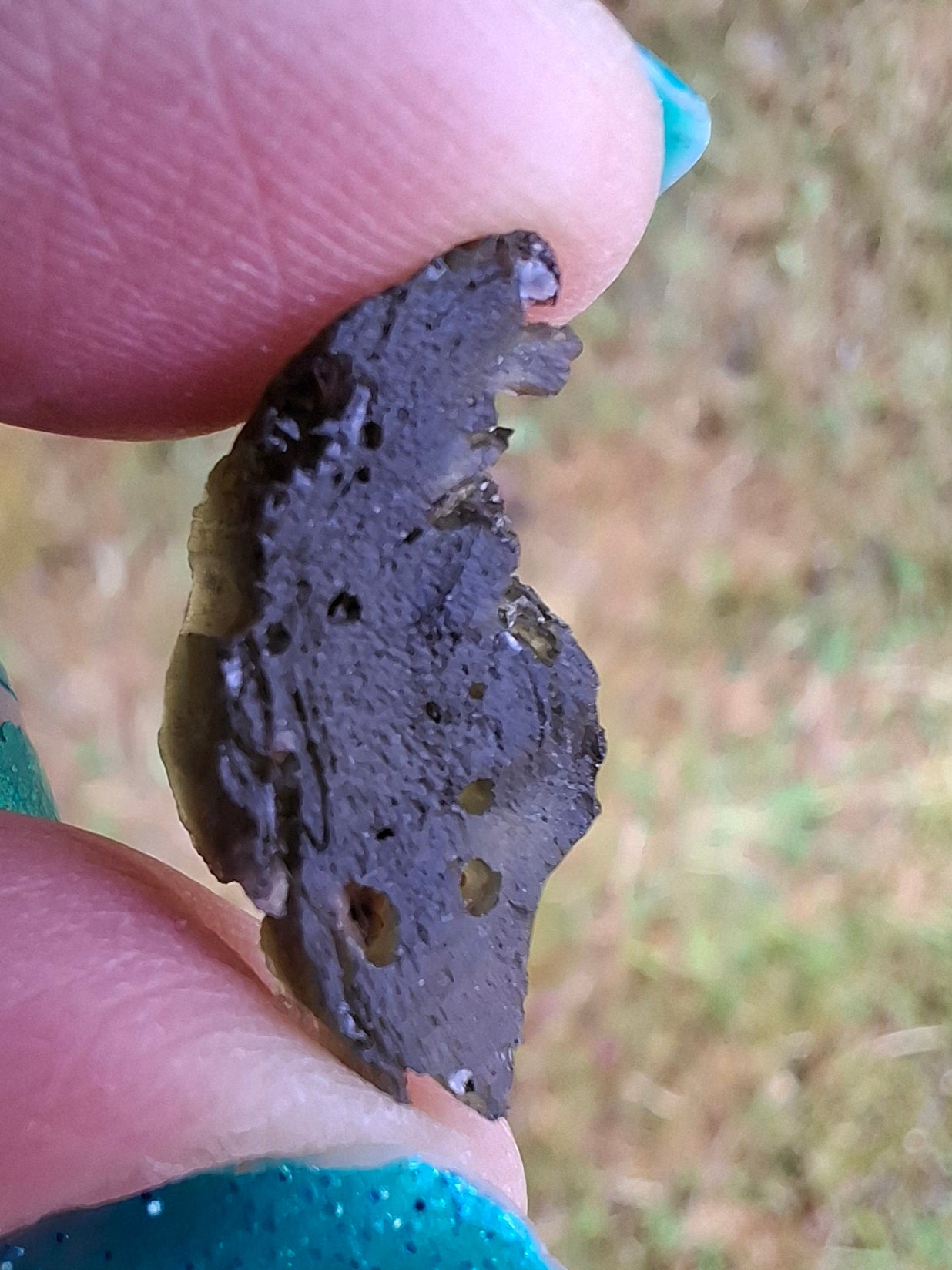 Moldavite Piece, 1.67g, Tektite (Ref: 1423)