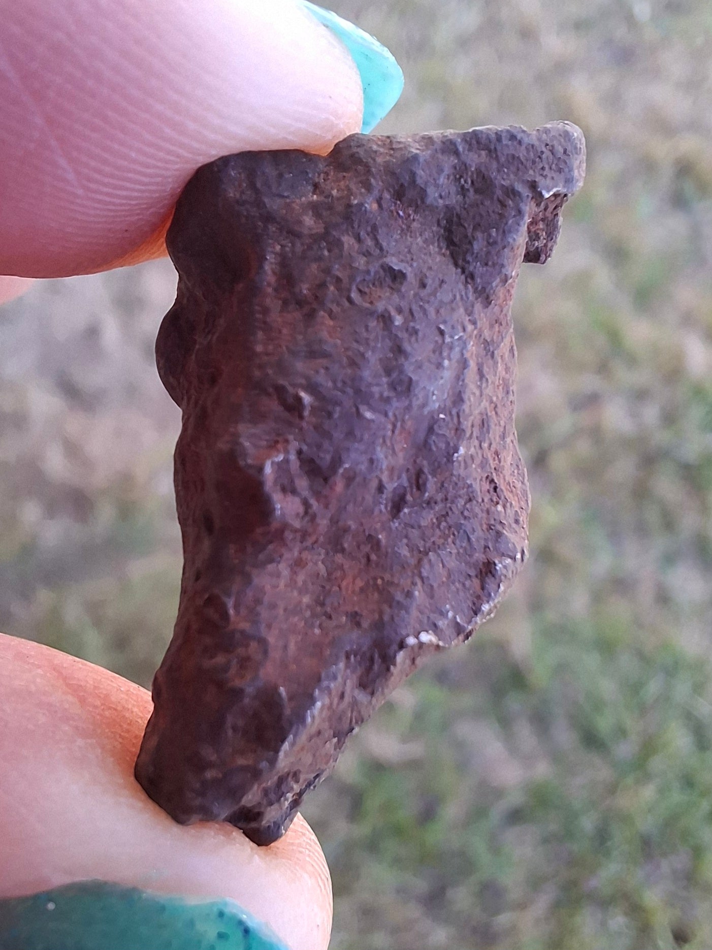 Gebel Kamil Iron Meteorite, 13.55g (Ref: K43)