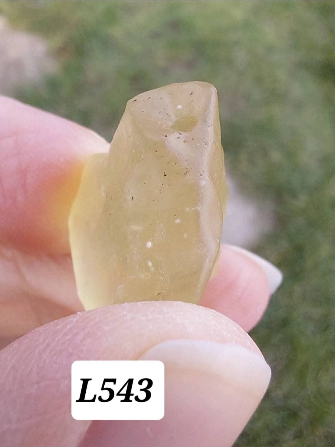 Libyan Desert Glass Piece, 5.70g, Tektite