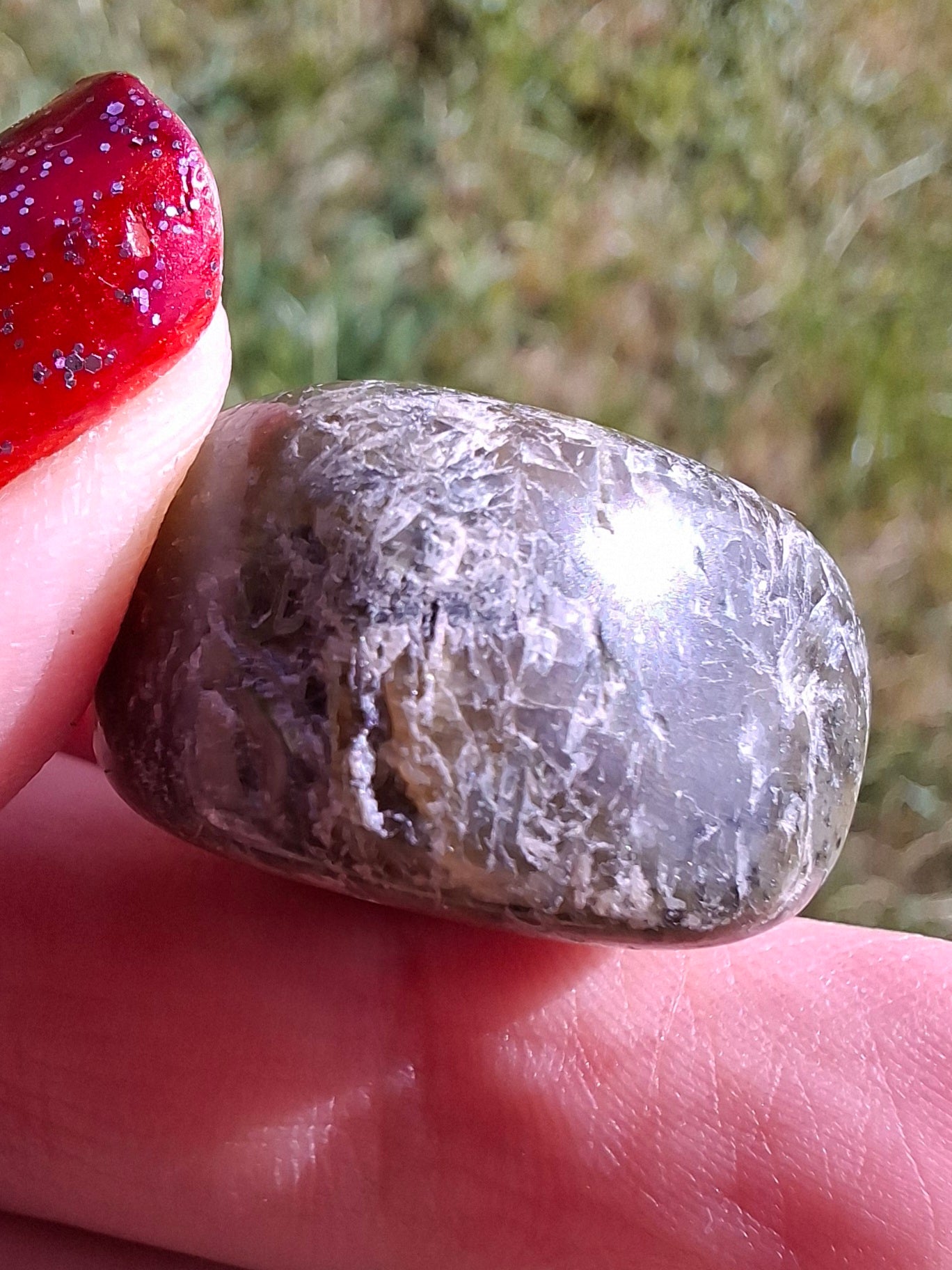 Labradorite, Tumble Stone, Crystal (Ref: T211)
