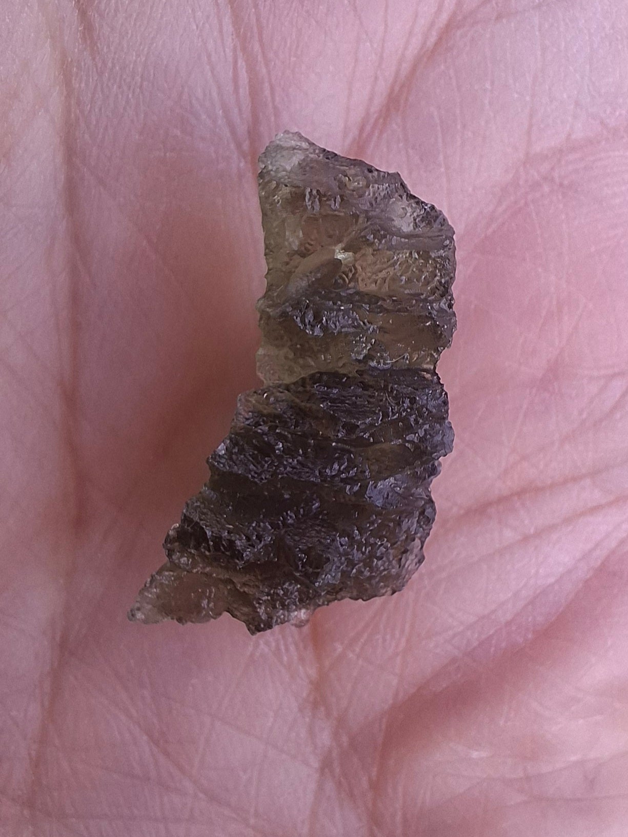 Moldavite Piece, JEZKOVNA BESEDNICE, 1.86g, Tektite (Ref: 1278)