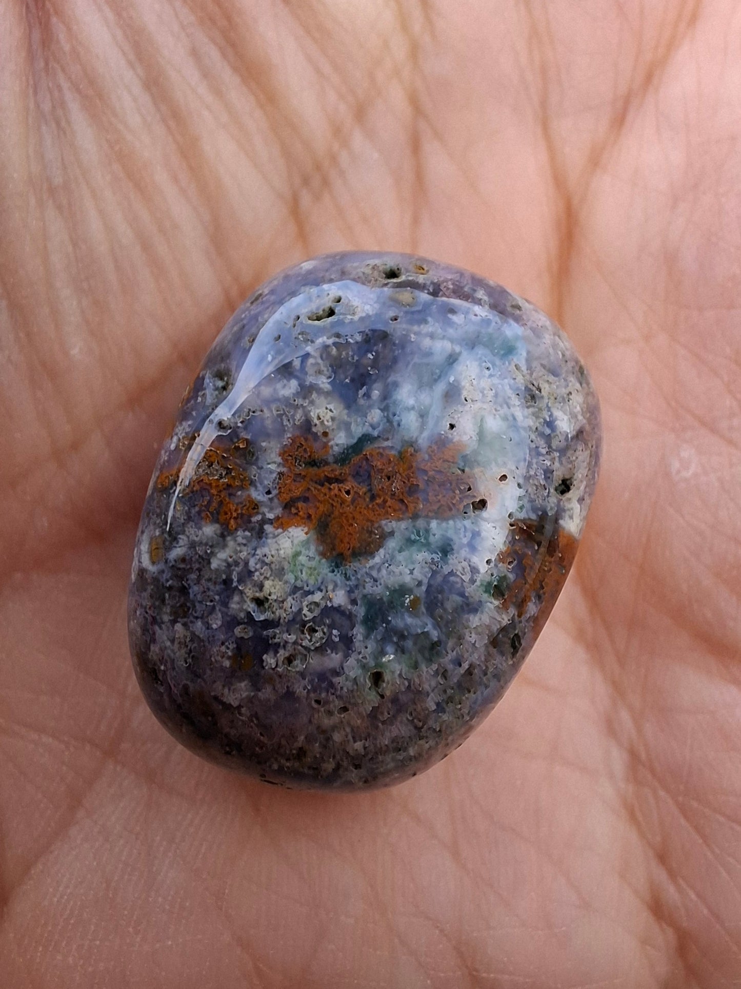 Ocean Jasper, Tumble Stone, Crystal (Ref: T205)