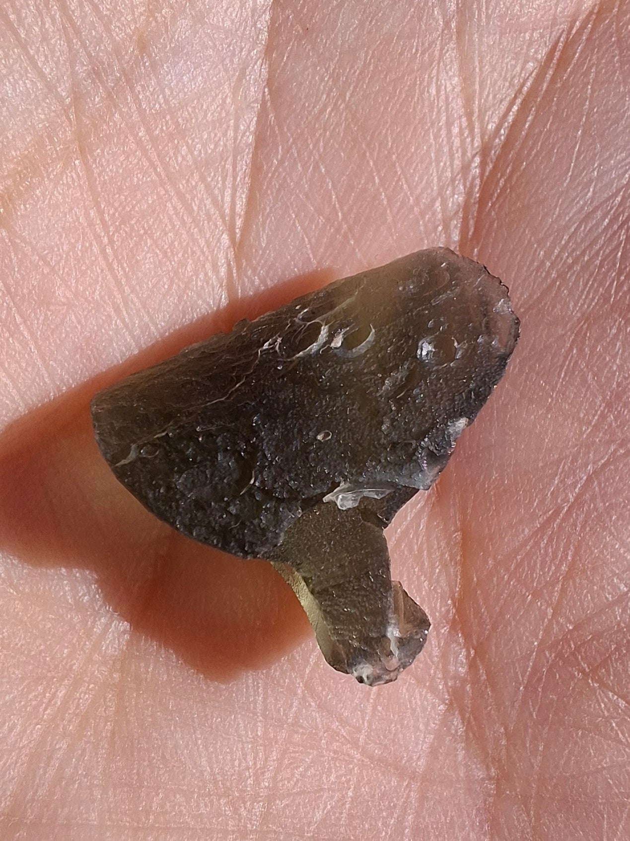Moldavite Piece, 1.68g, Tektite (Ref: 1468)