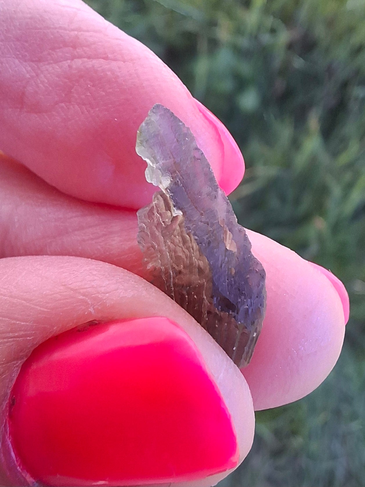 Moldavite Piece, 0.65g, Tektite (Ref: 1404)